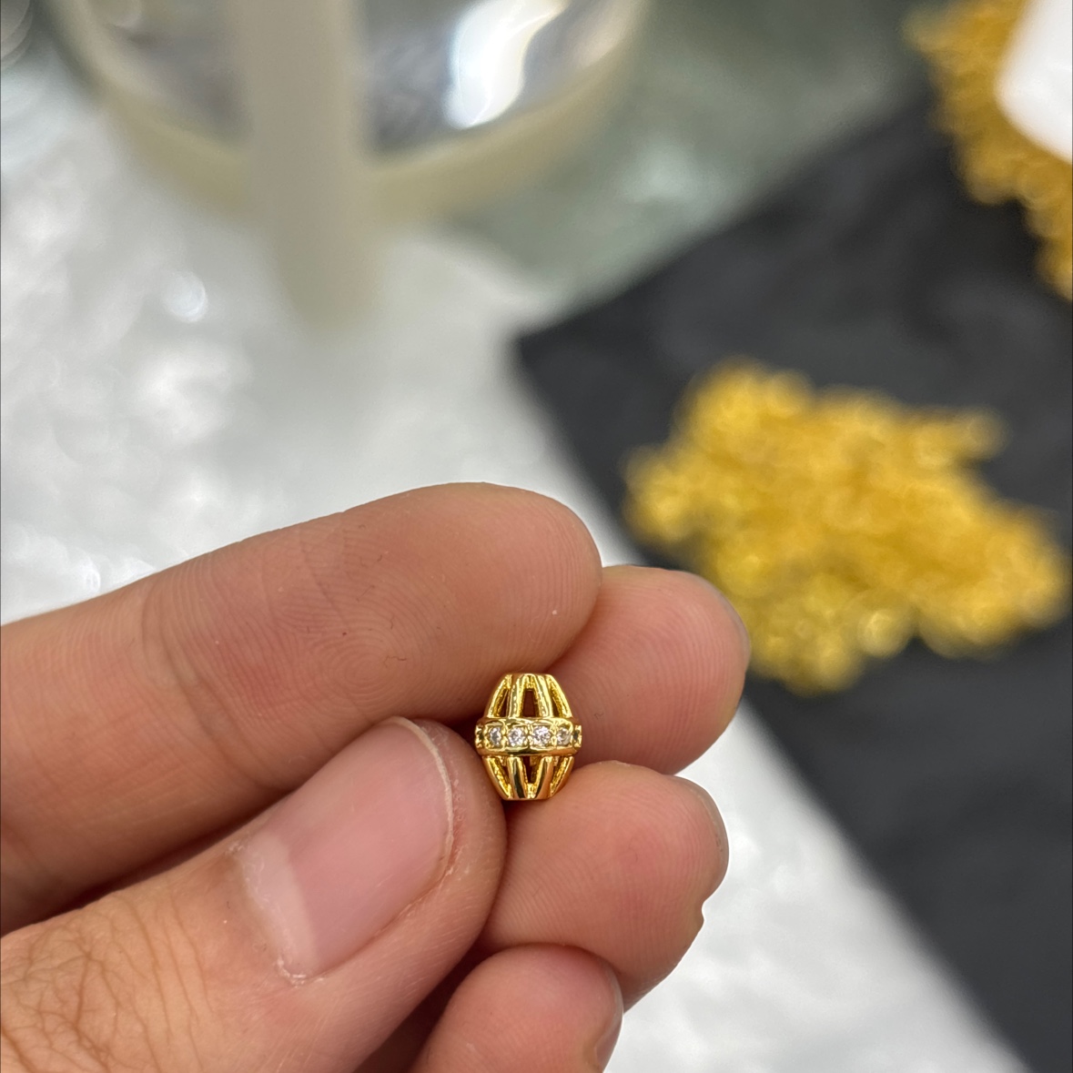 手串饰品配件、diy饰品配件、天然石手串配件、珍珠项链手串配件细节图