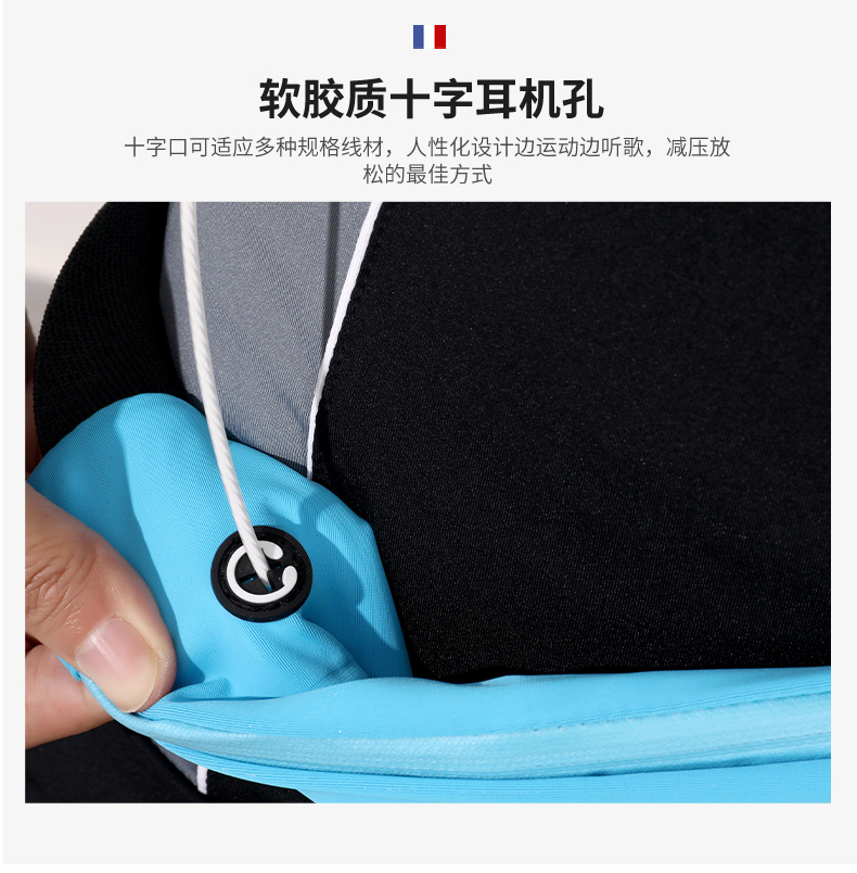 时尚运动腰包防水运动包详情图8