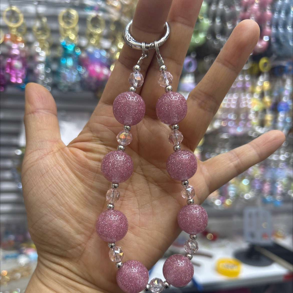 欧美新款跨境代购手机链韩式时尚潮流百搭手机链产品图