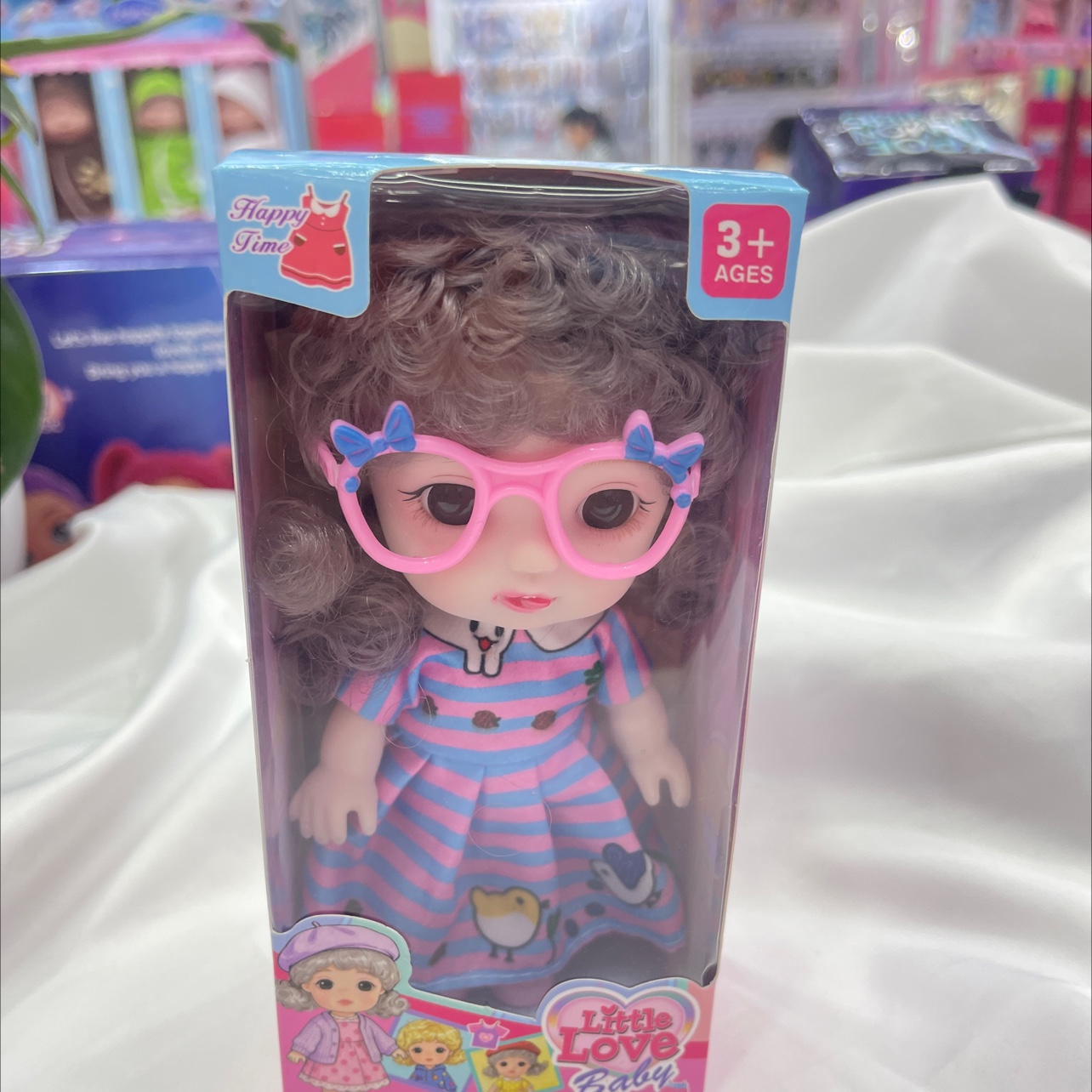 15厘米实心身体明娃芭比娃娃