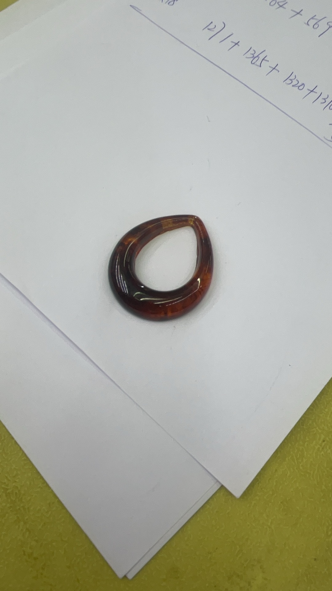 水滴吊坠发夹发饰发卡抓夹亚克力儿童发夹