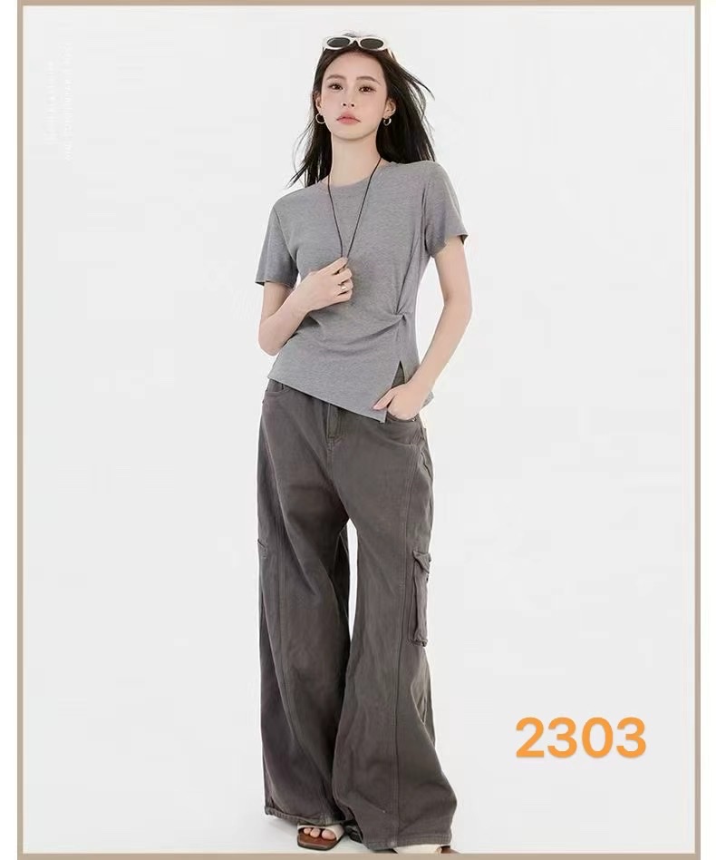 清爽短袖衫 透气吸汗休闲女式日常穿搭女式休闲，详情图2