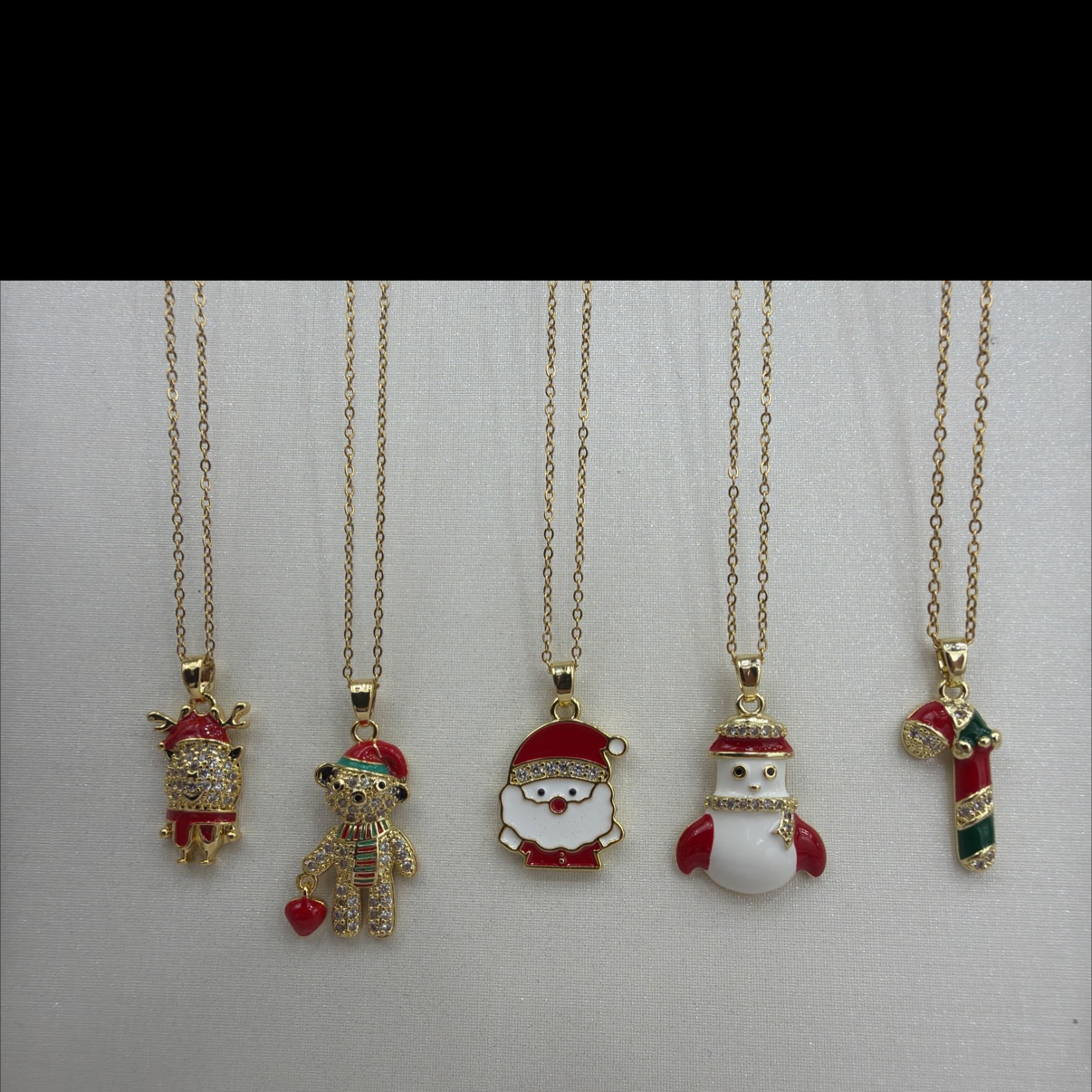 时尚潮流圣诞系列项链女士项链锁骨链