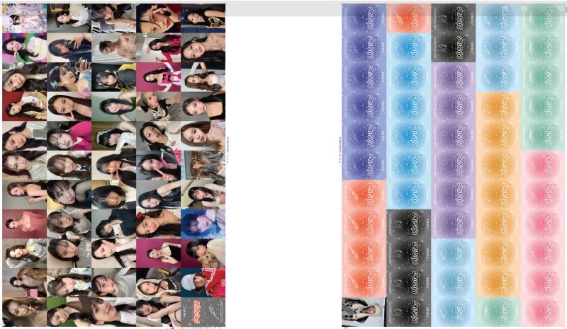 AESPA, TWICE Korean girl group and boy group boxed small cards, 55 cards without repetition Item Picture