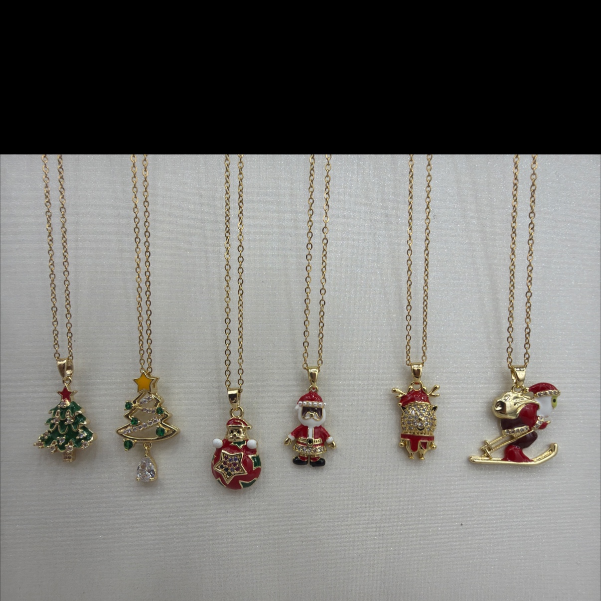 圣诞系列项链，时尚休闲项链女士休闲项链