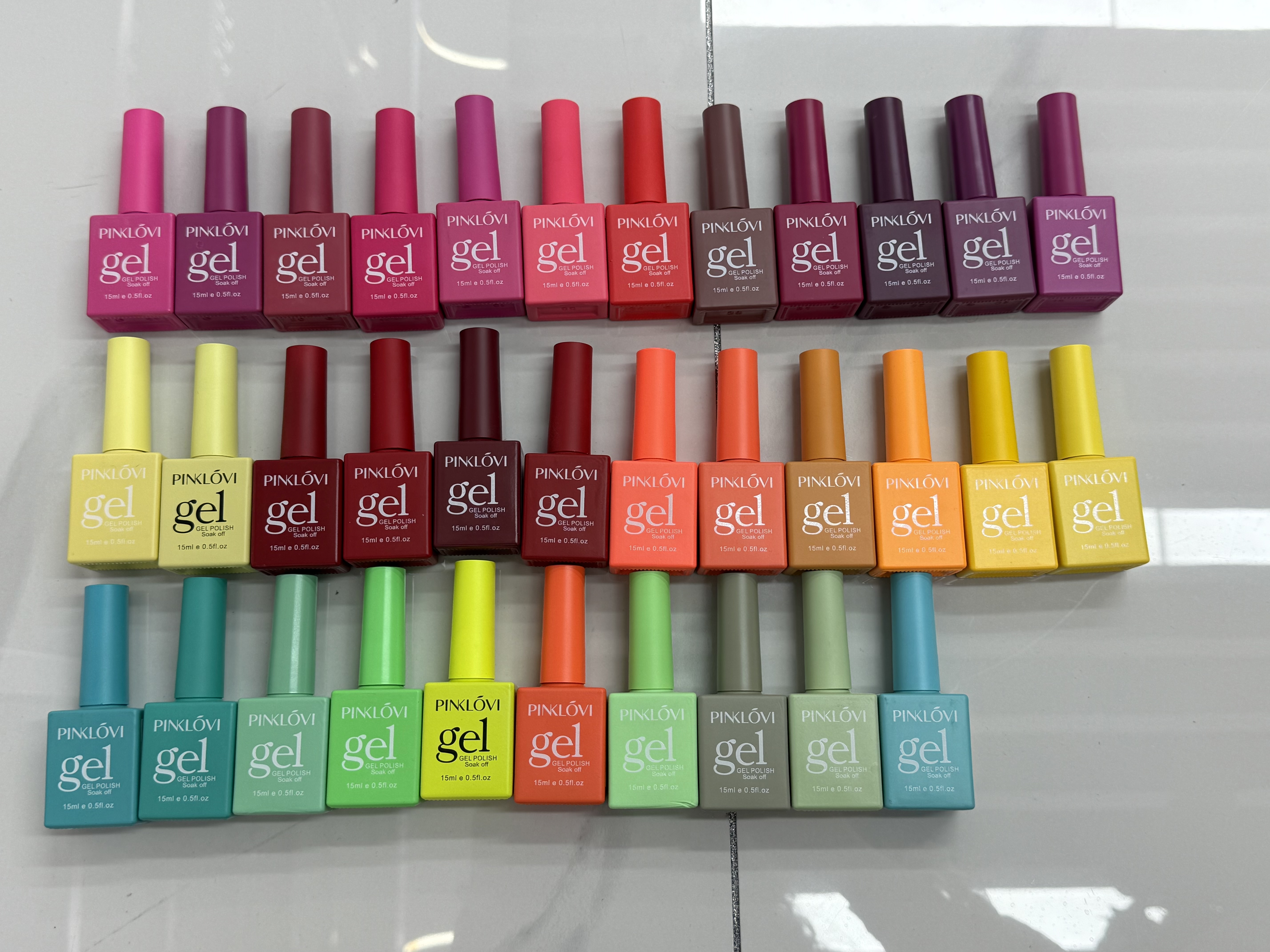 Best-selling multi-color UV phototherapy nail polish glue set, wholesale nail color glue, nail polish oil glue detail image 2