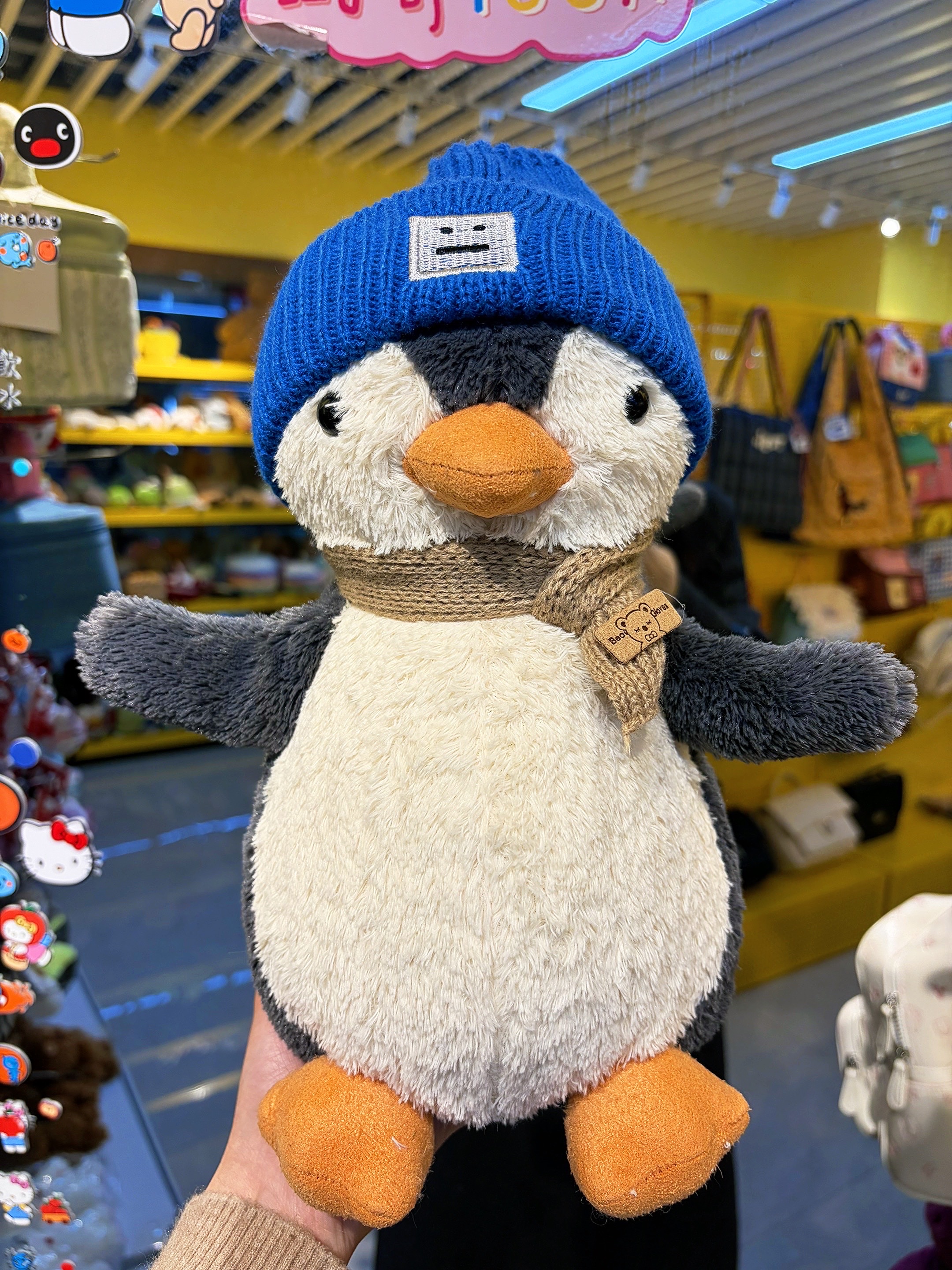 花生企鹅珀西毛绒玩偶儿童玩具可爱陪伴公仔送礼