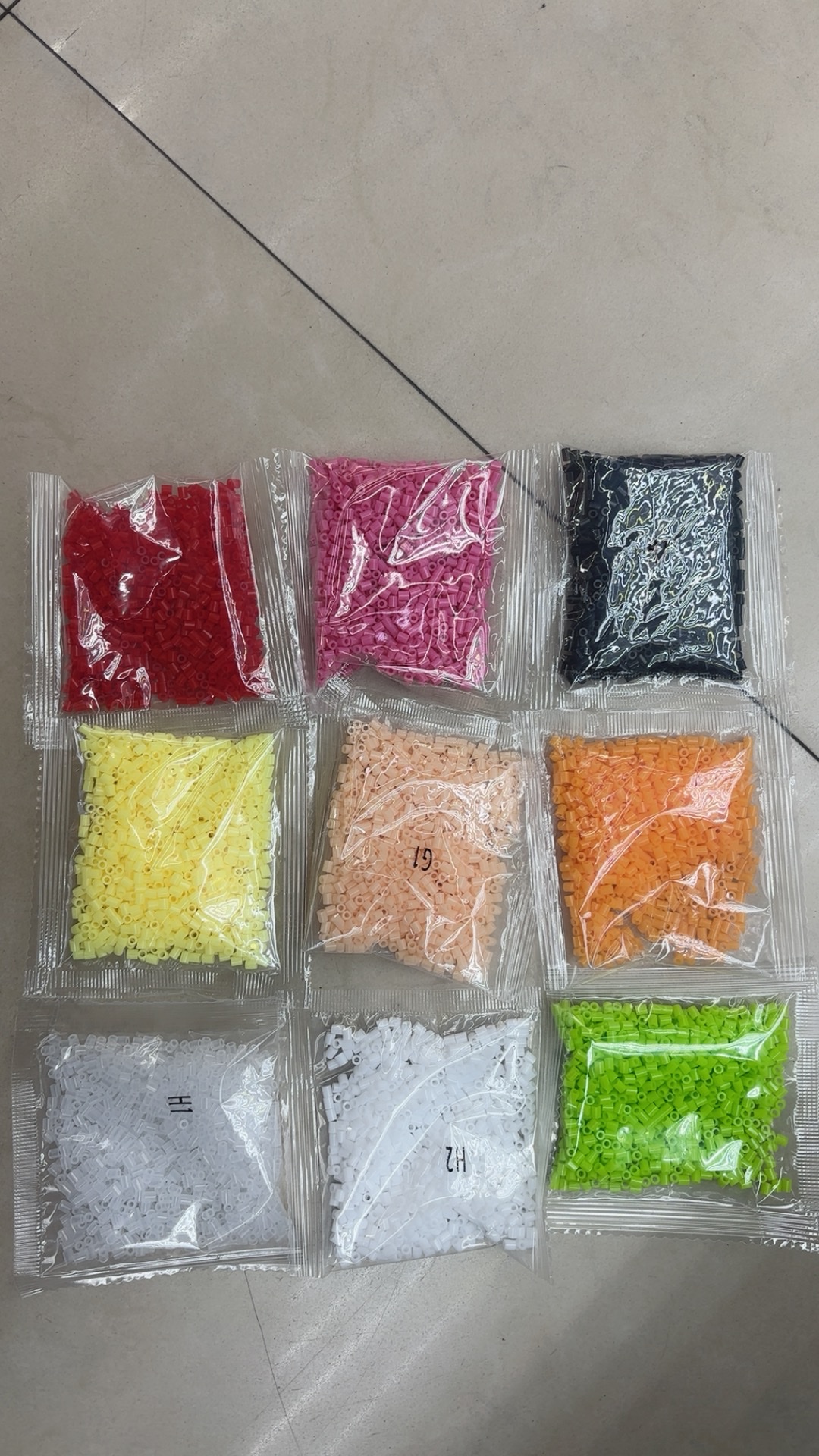 拼拼豆豆手工diy套装3d立体拼豆融合豆女男孩儿童益智6岁拼图玩具详情图9