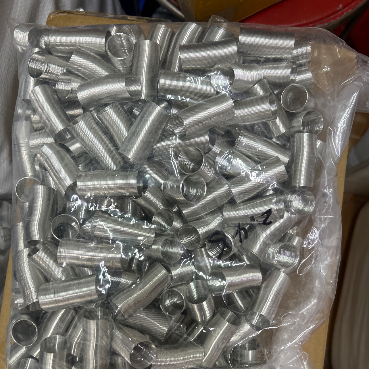 戒指圈 手工diy戒指圈 戒指 钢圈 0.6*20戒子圈细节图