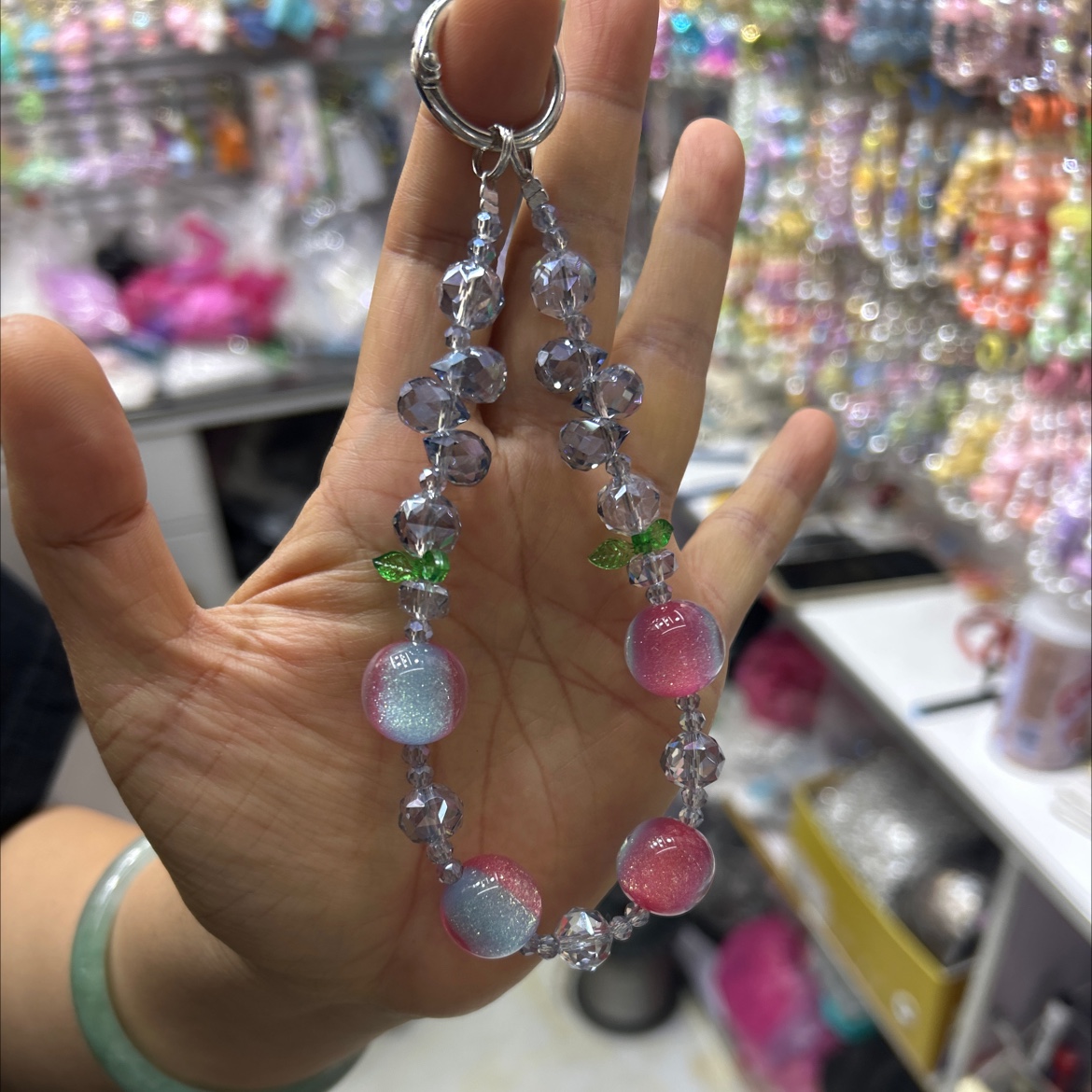 欧美新款跨境代购手机链韩式时尚潮流百搭手机链爆款产品图