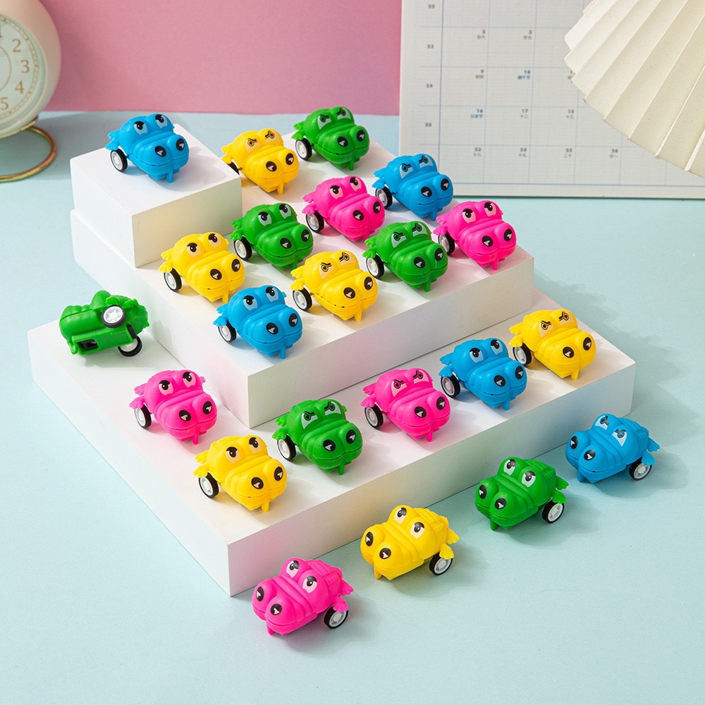 Mini cartoon crocodile animals, Huili cars, educational toys for kindergarten boys and children, wholesale on the street detail image 5