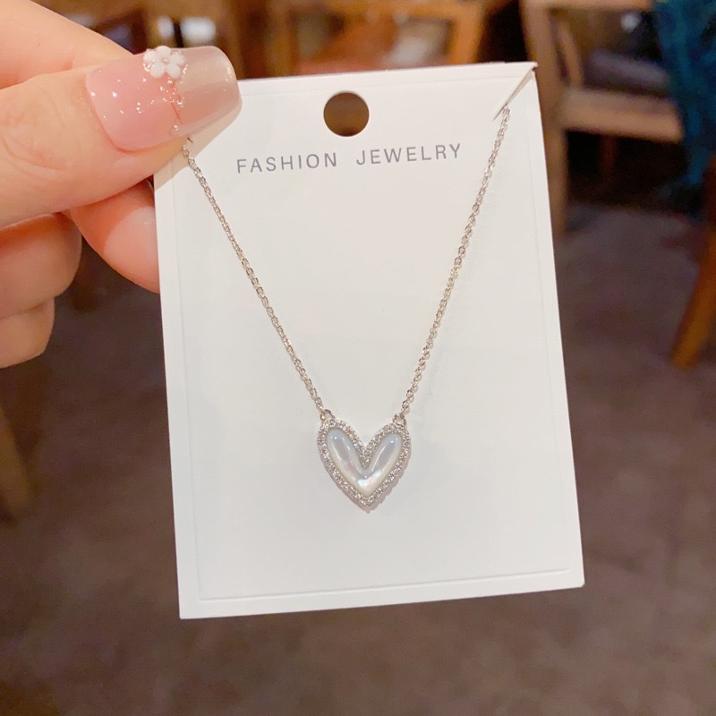 珍珠项链女款拼接气质珍珠链条女款珍珠项链细节图