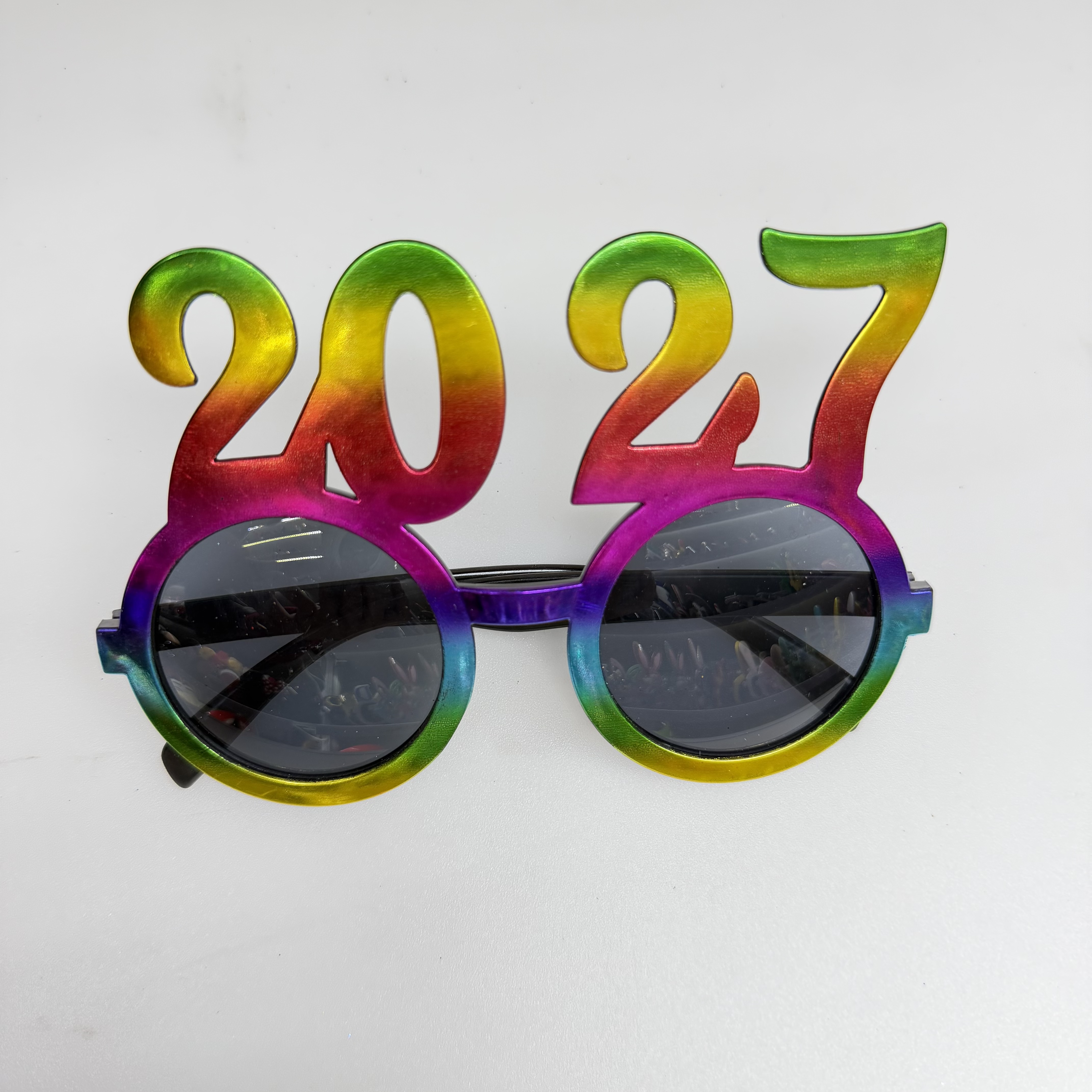 Gafas decorativas de año nuevo 2027 gafas digitales details Picture