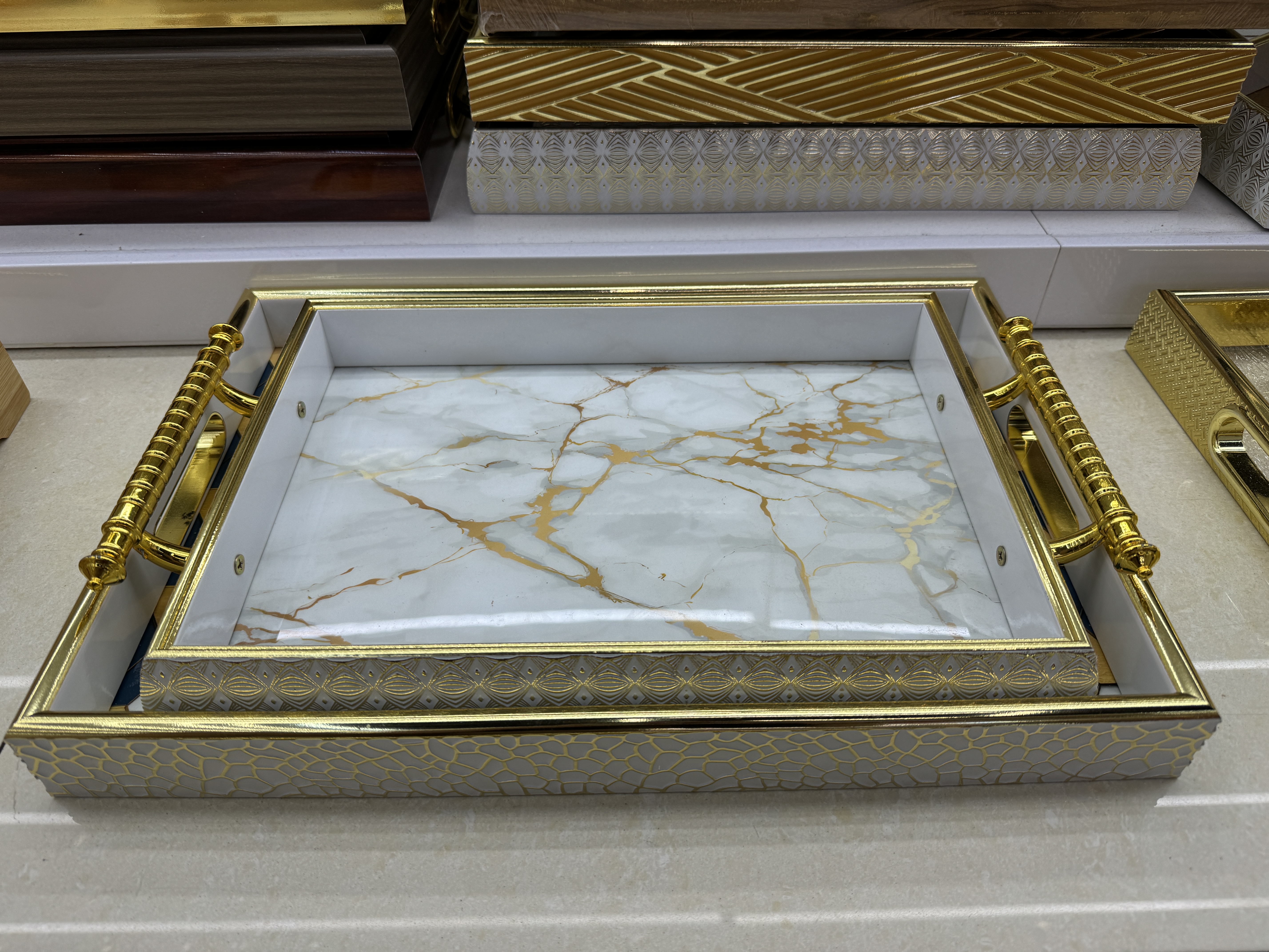 中东托盘带手柄