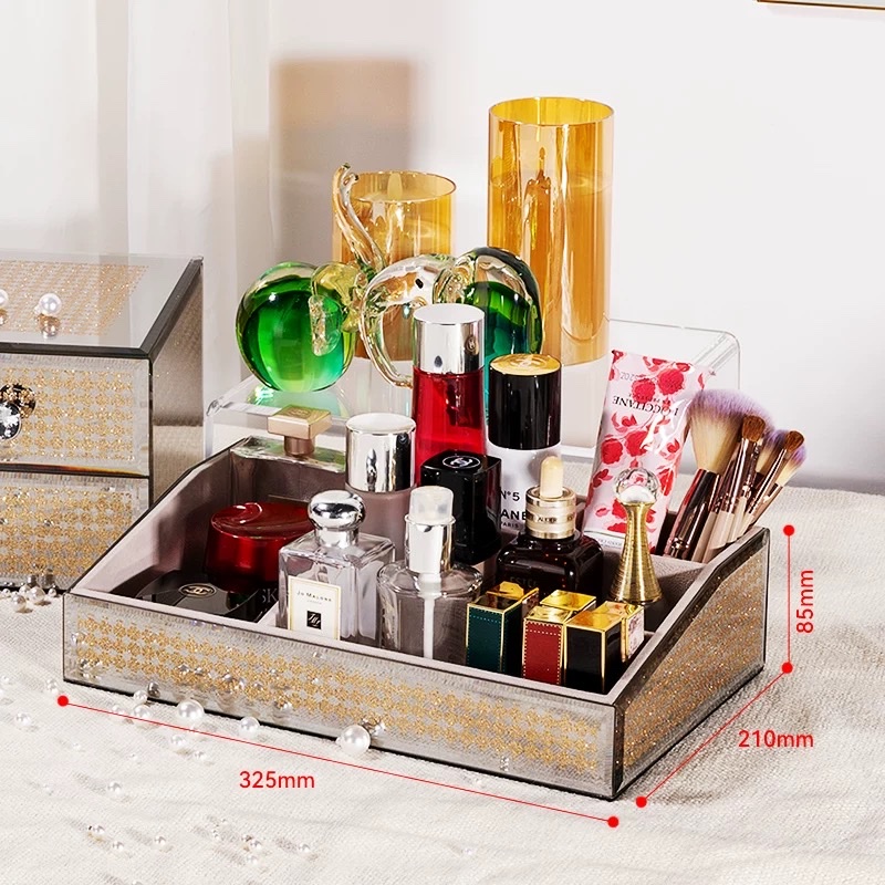 幸运星新款首饰盒子饰品首饰收纳盒高档精致结婚生日礼物详情图4