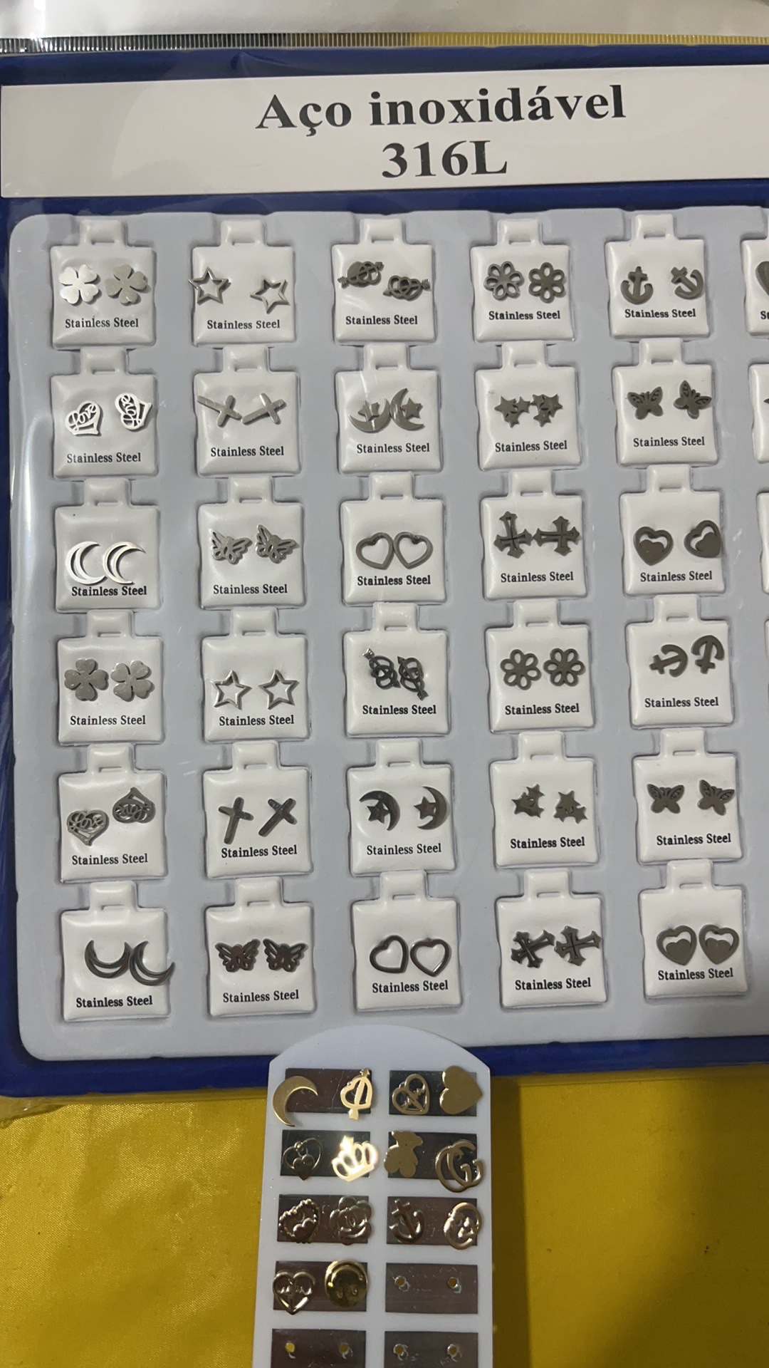 磁吸耳饰316饰品配件蚊香盘耳夹时尚饰品女款