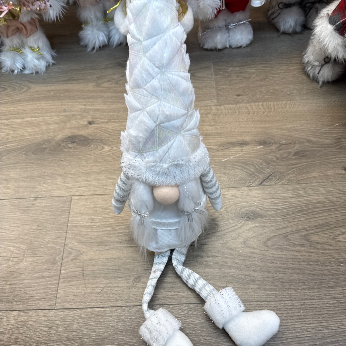 Faceless Old man, Santa Claus, Christmas wreath ring, Christmas wreath gift box, Christmas supplies, Christmas supplies Application Scenario