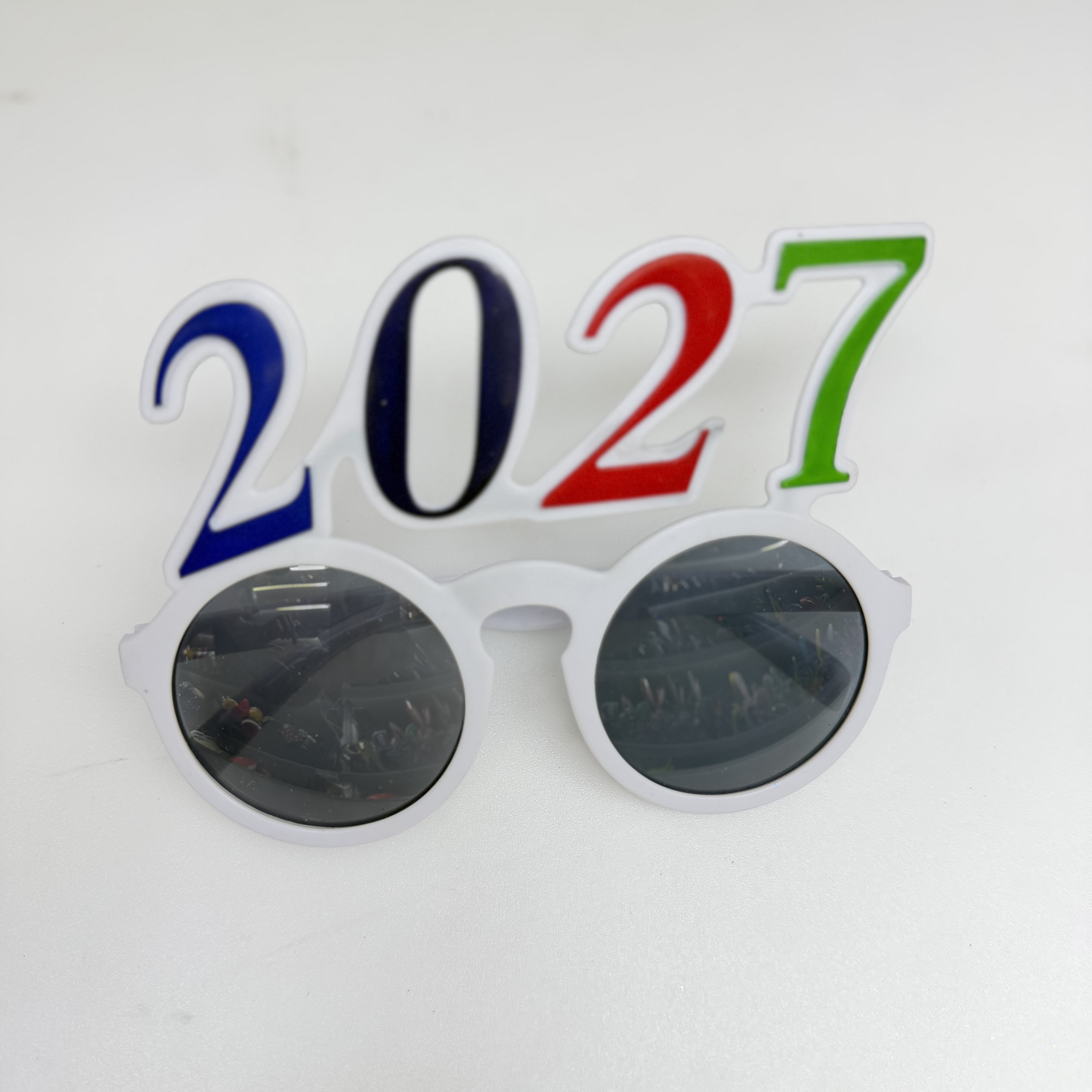 Gafas decorativas de año nuevo 2027 gafas digitales Specification image