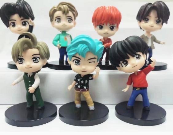 手办模型实物图