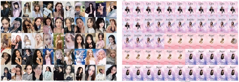 AESPA, TWICE Korean girl group and boy group boxed small cards, 55 cards without repetition details Picture
