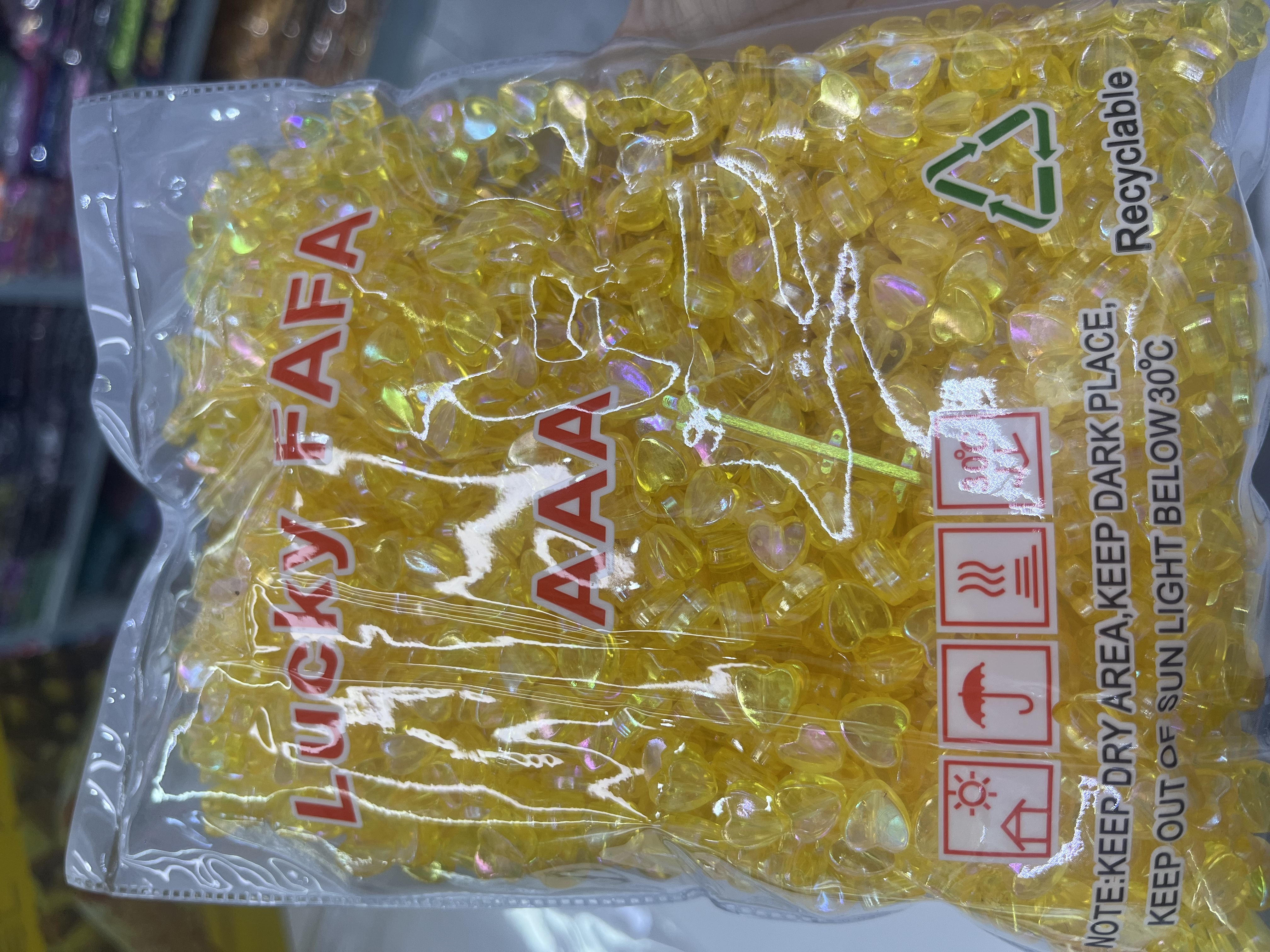 亚克力珠子饰品配件用于头饰服饰鞋饰DIY手工制作AB彩