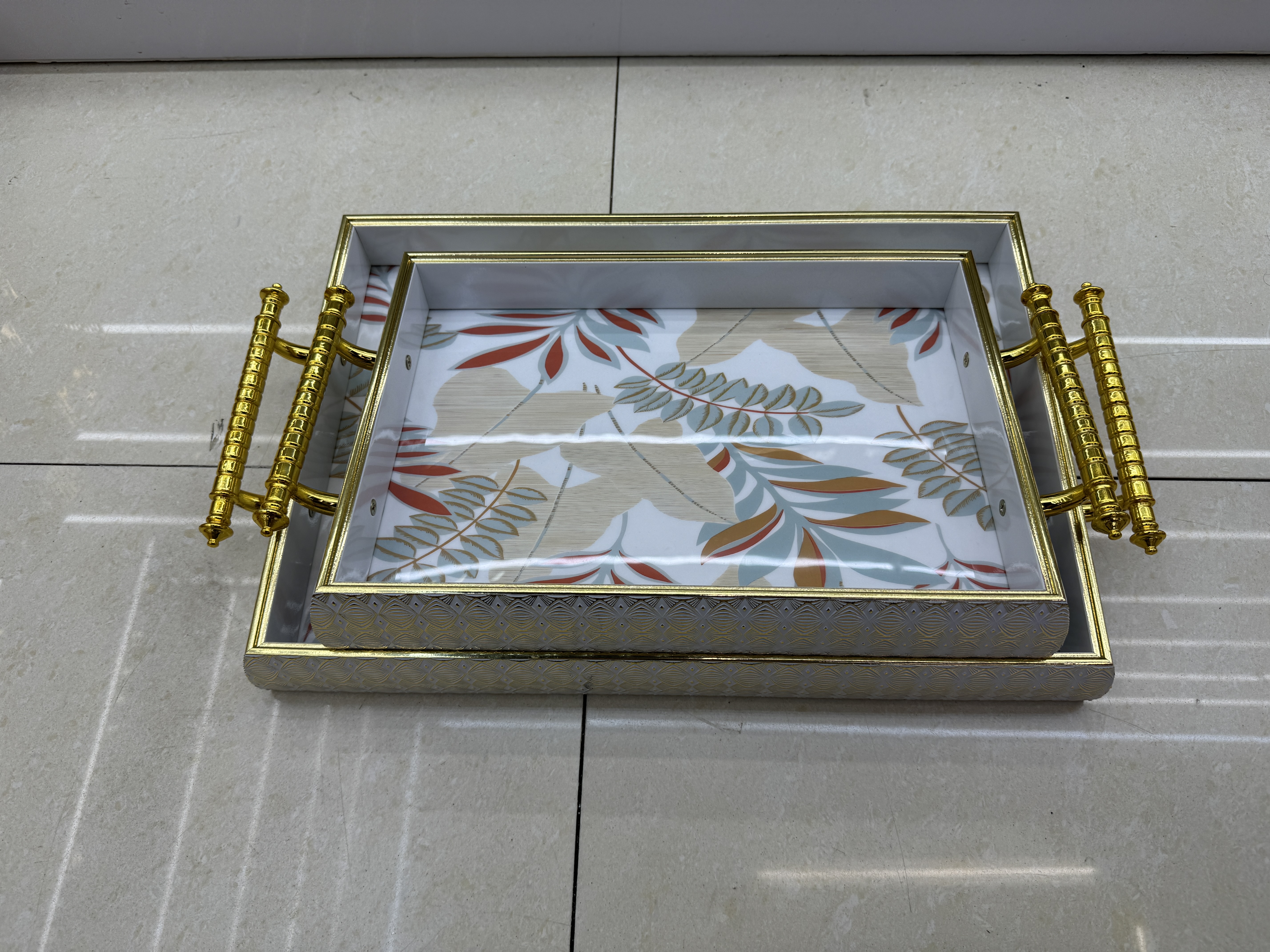 中东托盘2pcs带手柄