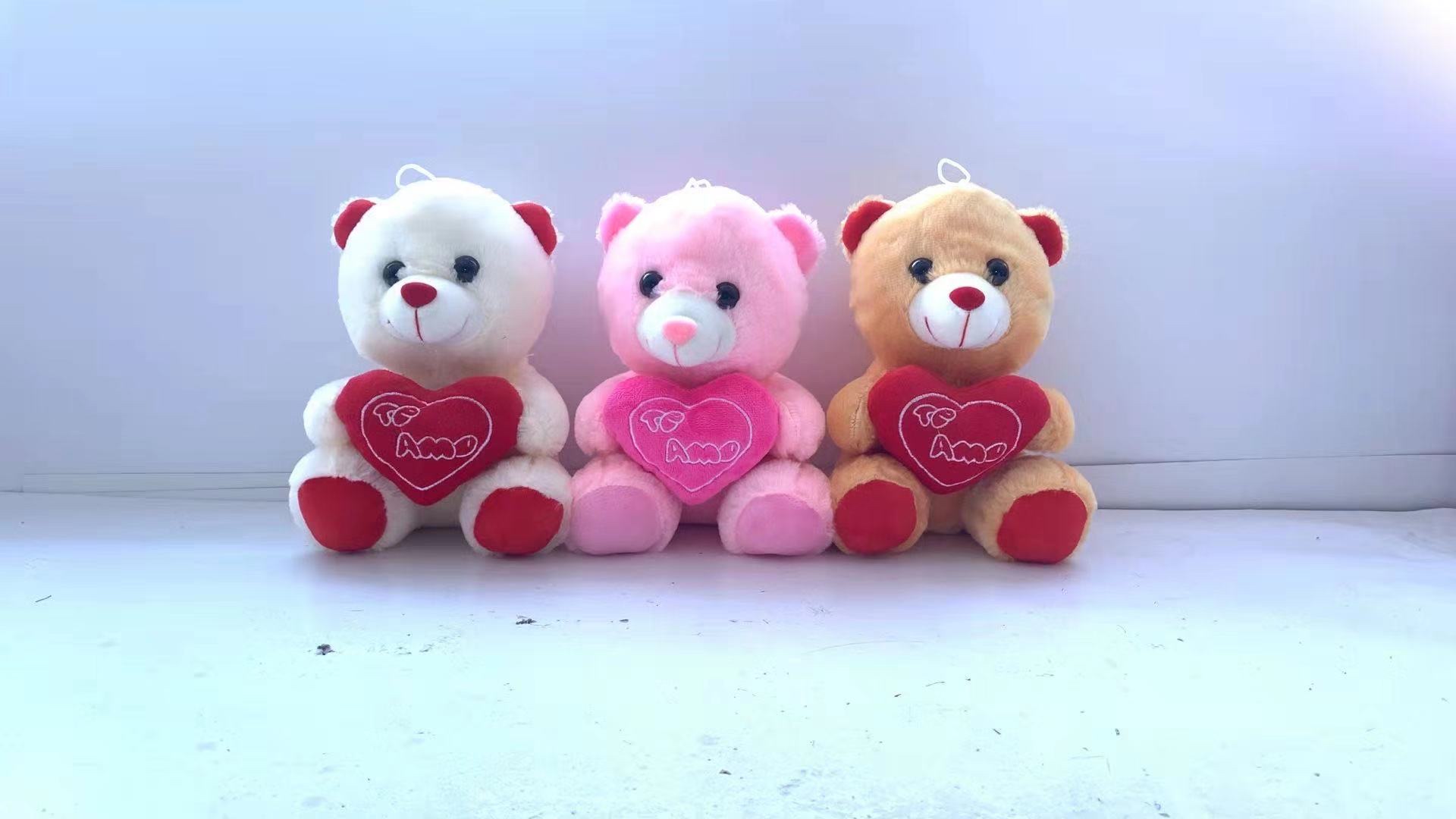 20cm小熊，多种颜色，多种款式毛绒玩具