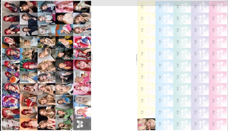 55 small cards of Song Yuqi with high appearance standards, none of which are repeated