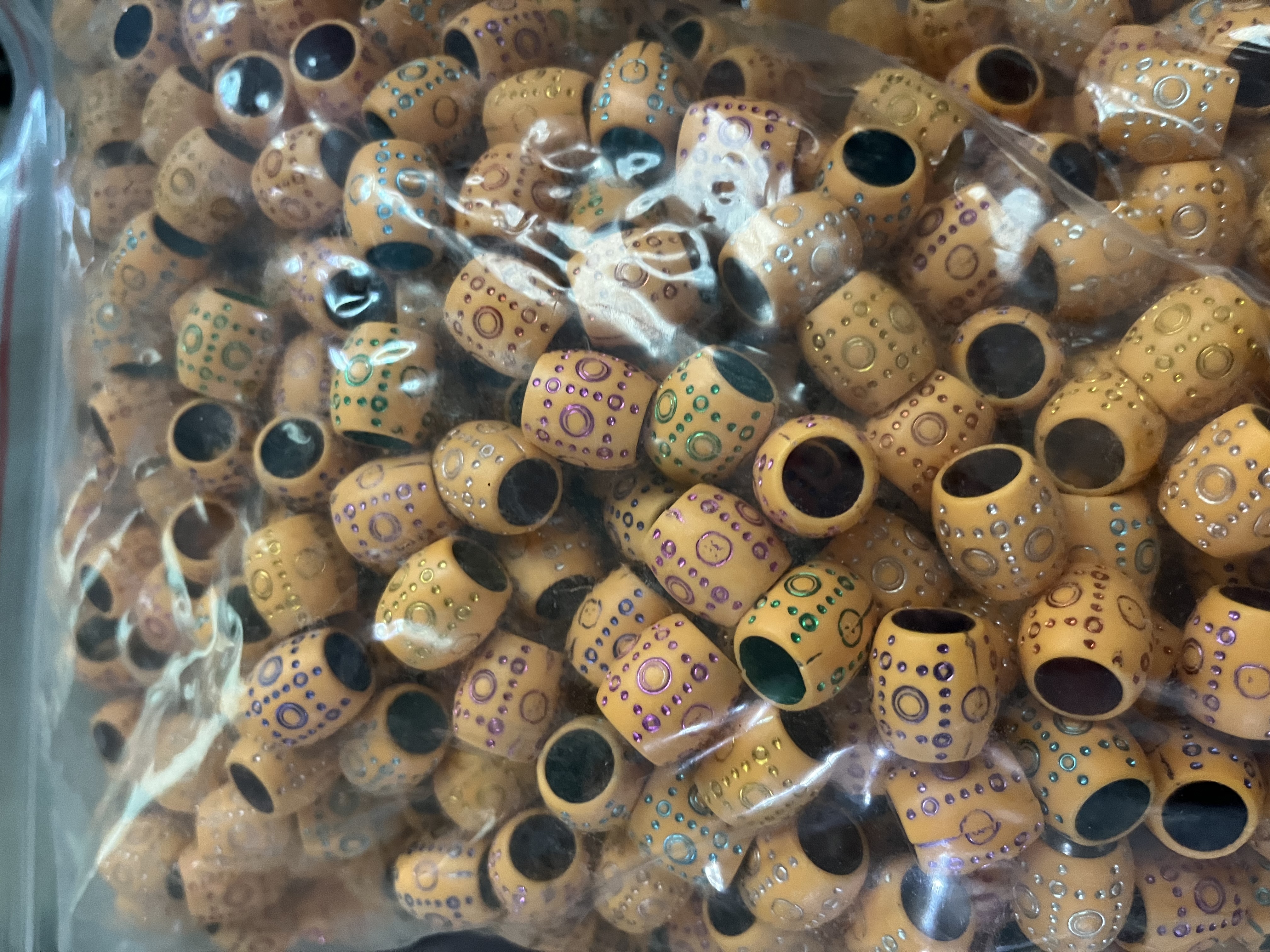 珠子亚克力饰品配件，用于头饰服饰鞋饰，DIY手工制作仿木珠