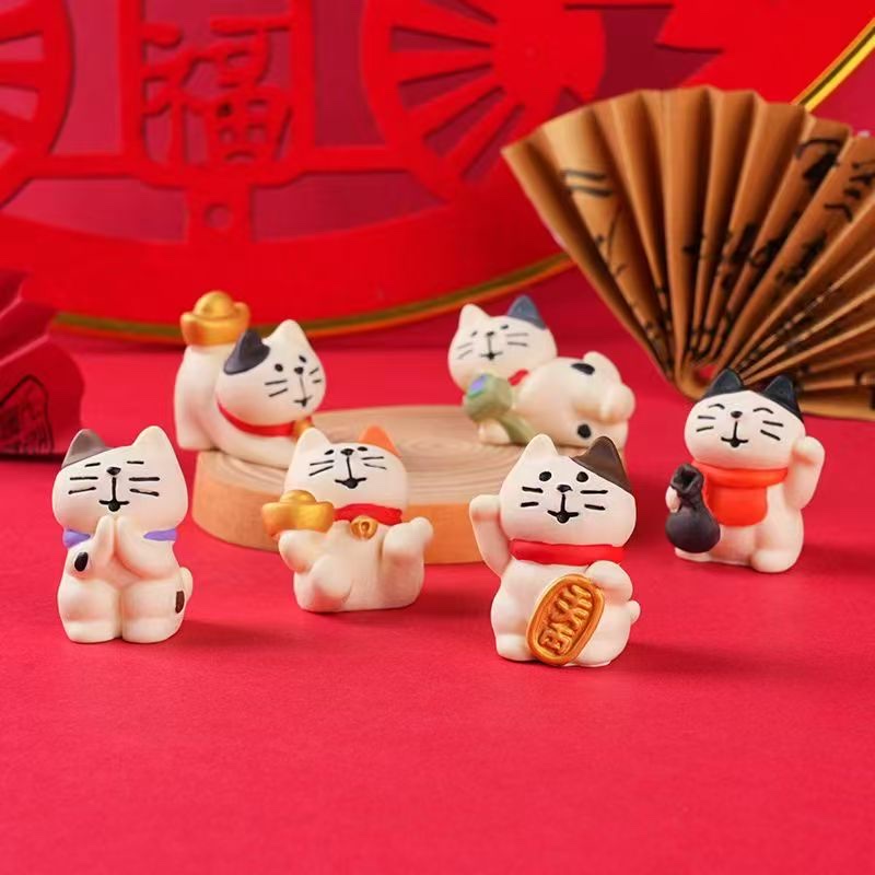 树脂流水摆件冰箱贴公仔树脂小摆件创意装饰品居家摆件公仔树脂详情图1