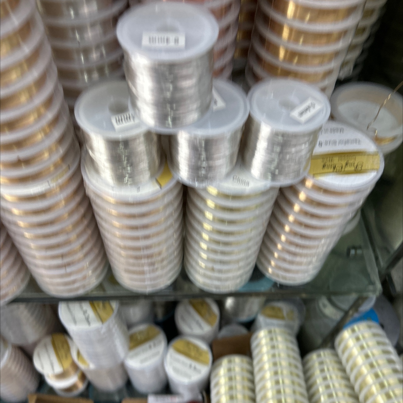 铜丝线，合金线，diy专用首饰线，新娘头饰线材，各种颜色铜丝线产品图