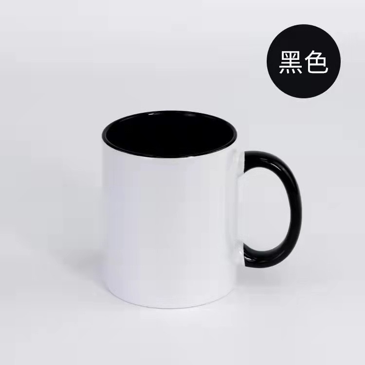 热转印马克杯 11oz热转印马克杯  内彩杯 陶瓷杯杯子陶瓷