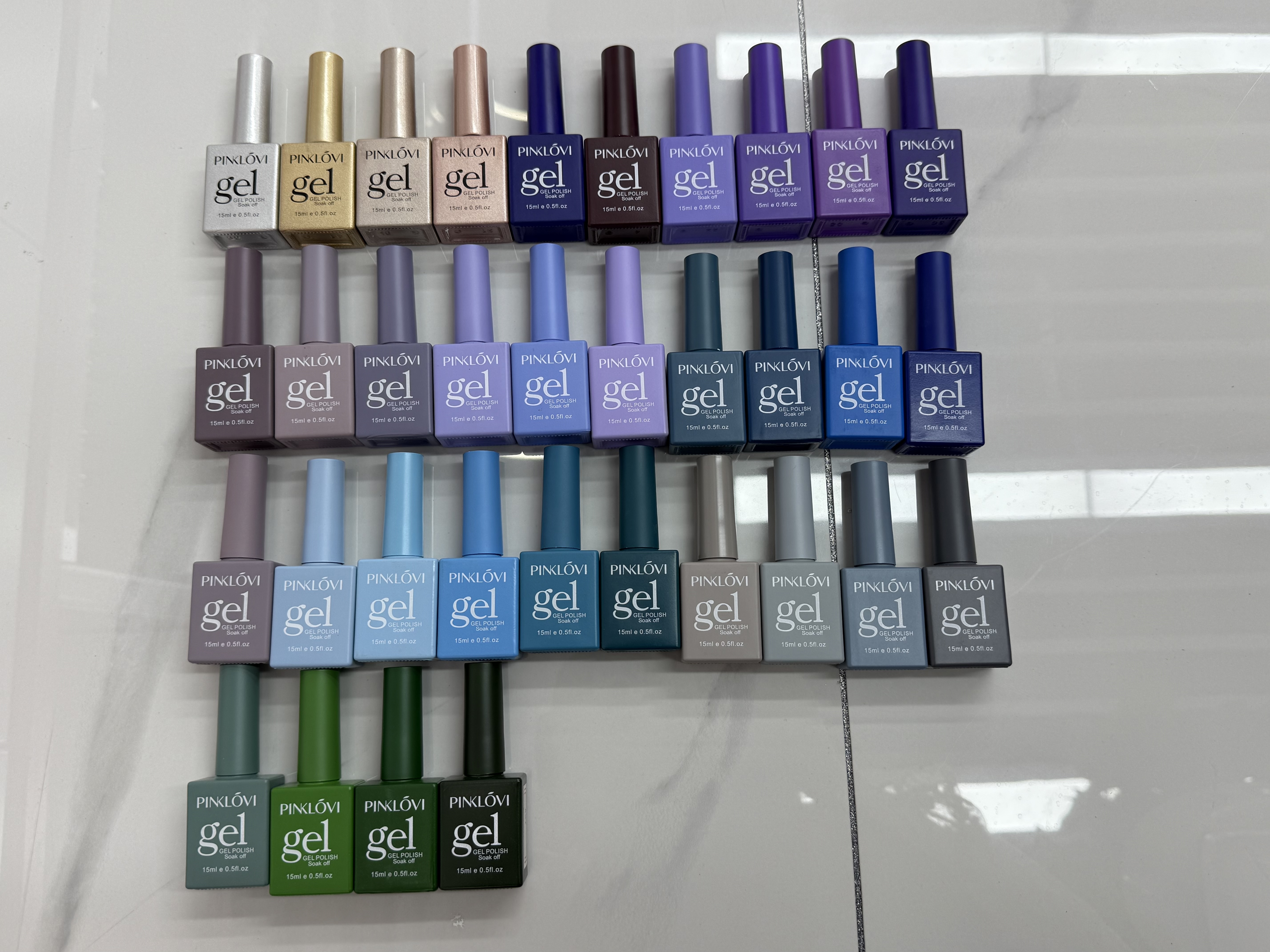Best-selling multi-color UV phototherapy nail polish glue set, wholesale nail color glue, nail polish oil glue