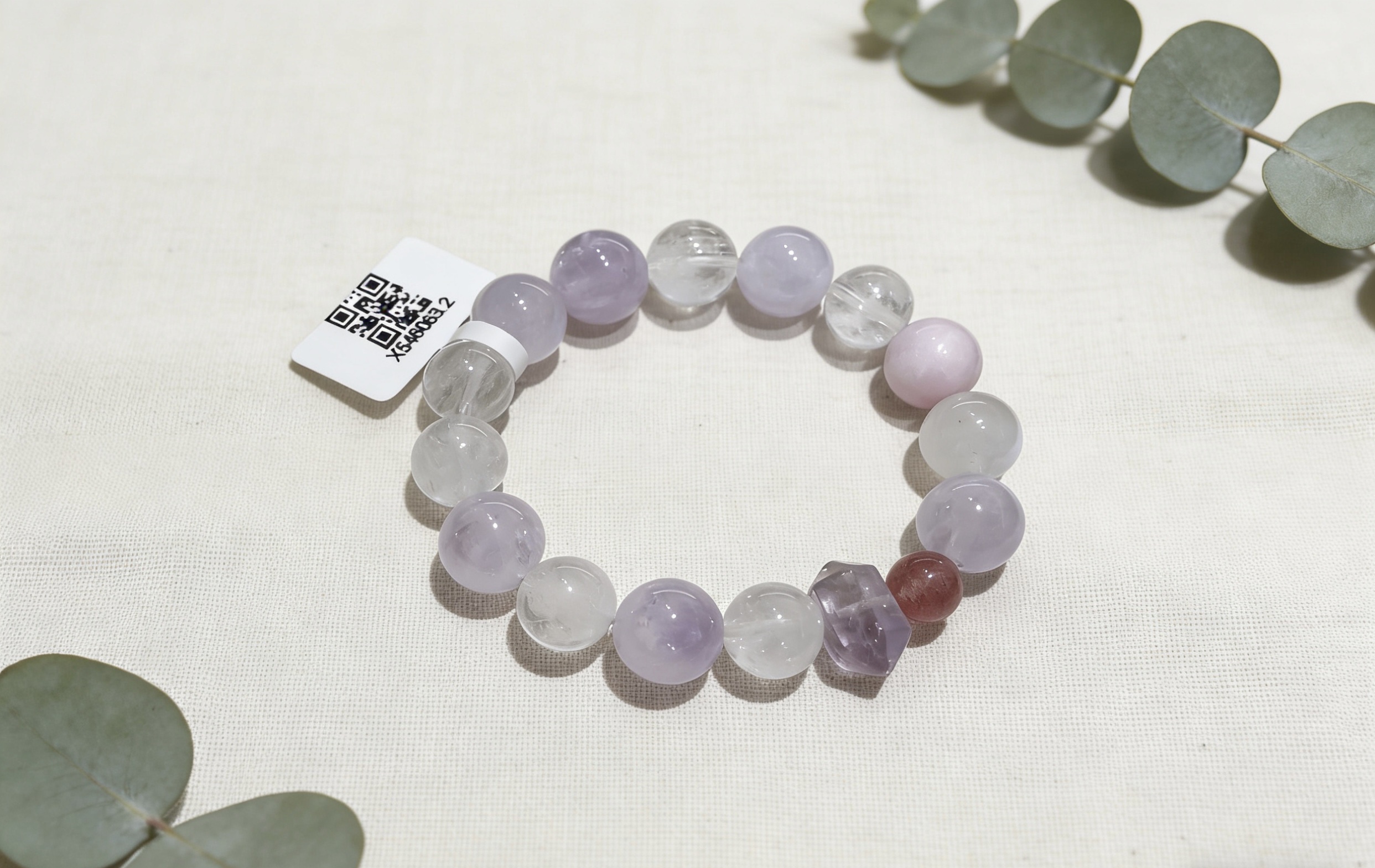 梦幻紫调感！紫锂云母多宝手链 高级感显白手饰
