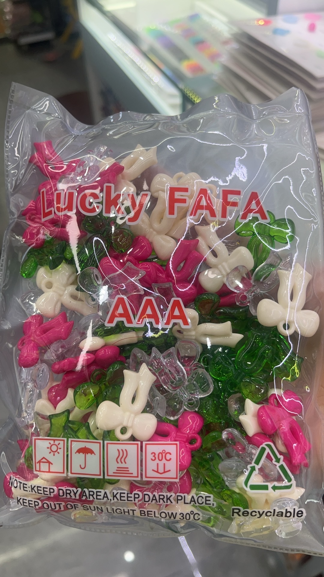 亚克力挂件珠饰配件用于服饰头饰鞋饰