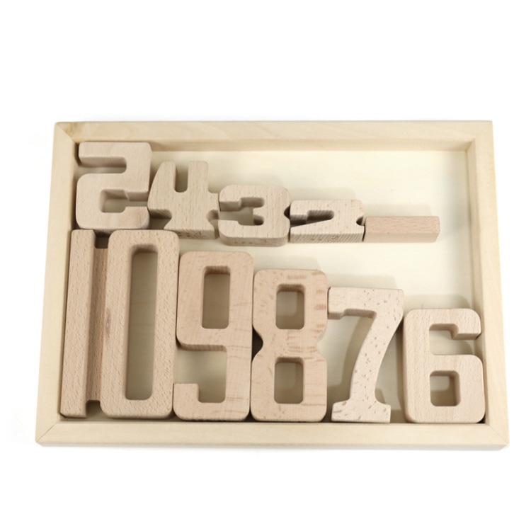 Wooden fun color-guessing tabletop memory game toys, early education building blocks, fun matching thinking training toys Item Picture