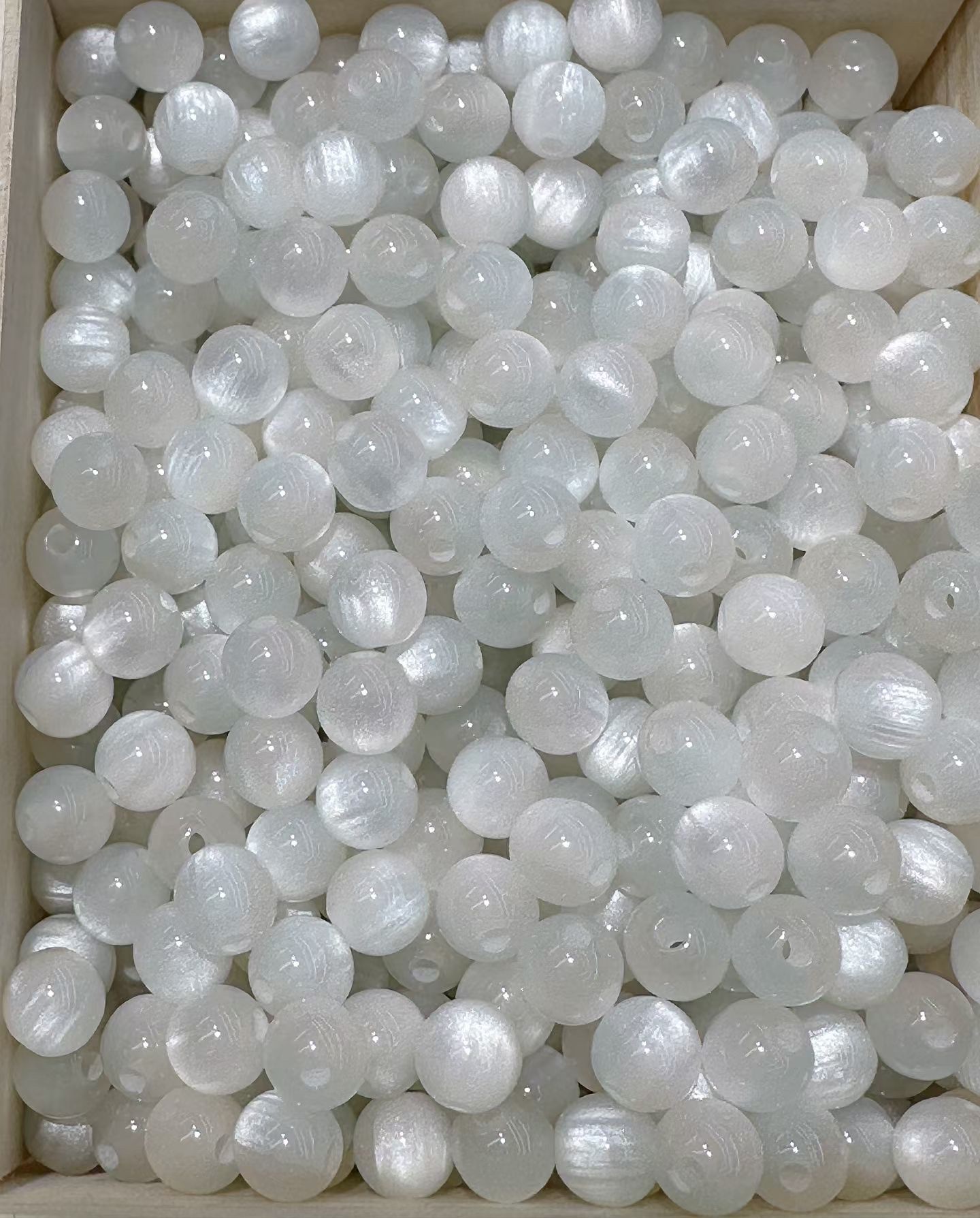 手机链/树脂珠新款全8-16mm树脂圆珠散珠梦幻海流珠圆珠串珠手工DIY配件配饰产品图