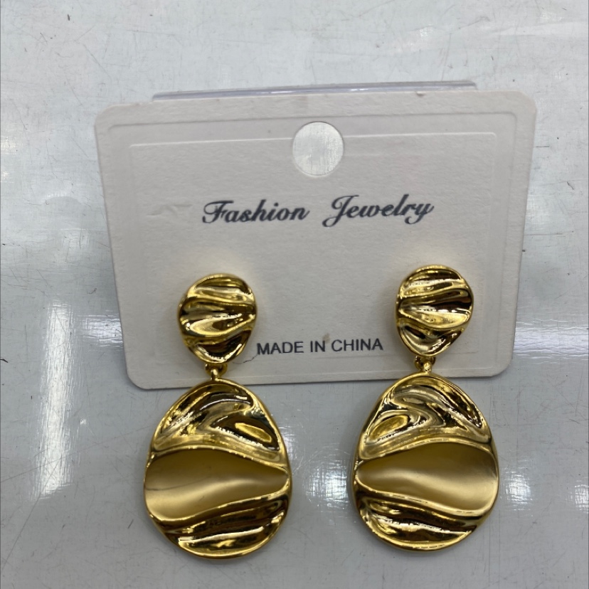 合金画油高级系耳钉饰品打耳洞专用无耳夹设计简约百搭耳钉饰品