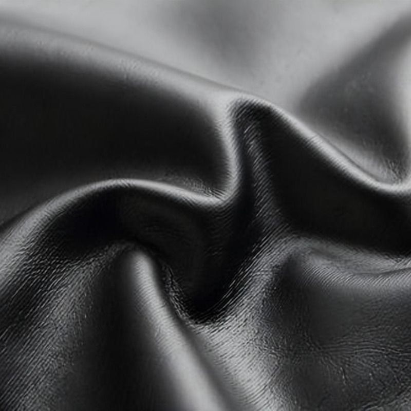 黑色皮革纹理男士钱包大容量卡位设计简约时尚