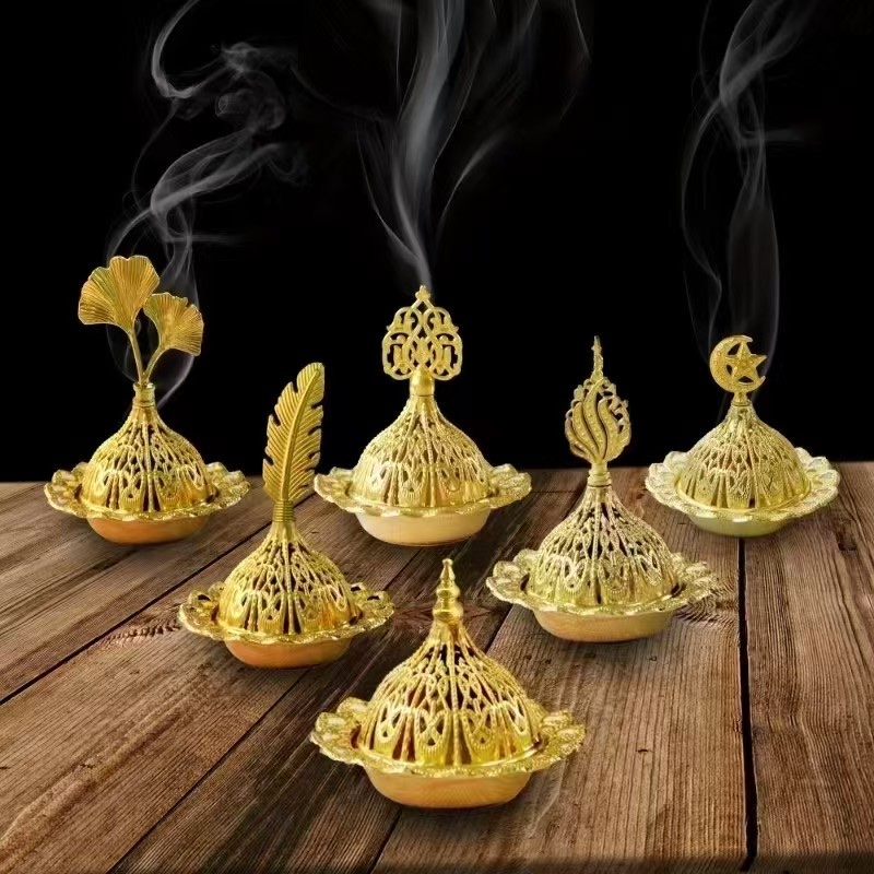 中东陶瓷香炉带香插线香盒香炉香薰炉线香180g中东陶瓷香炉中东香炉带香插的线香盒香炉香薰炉