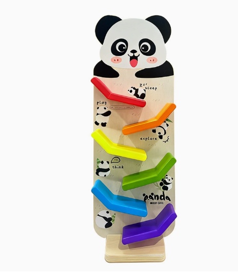 6轨竞速滑翔车 儿童早教专注力训练 多层轨道滚珠车 亲子互动益智玩具