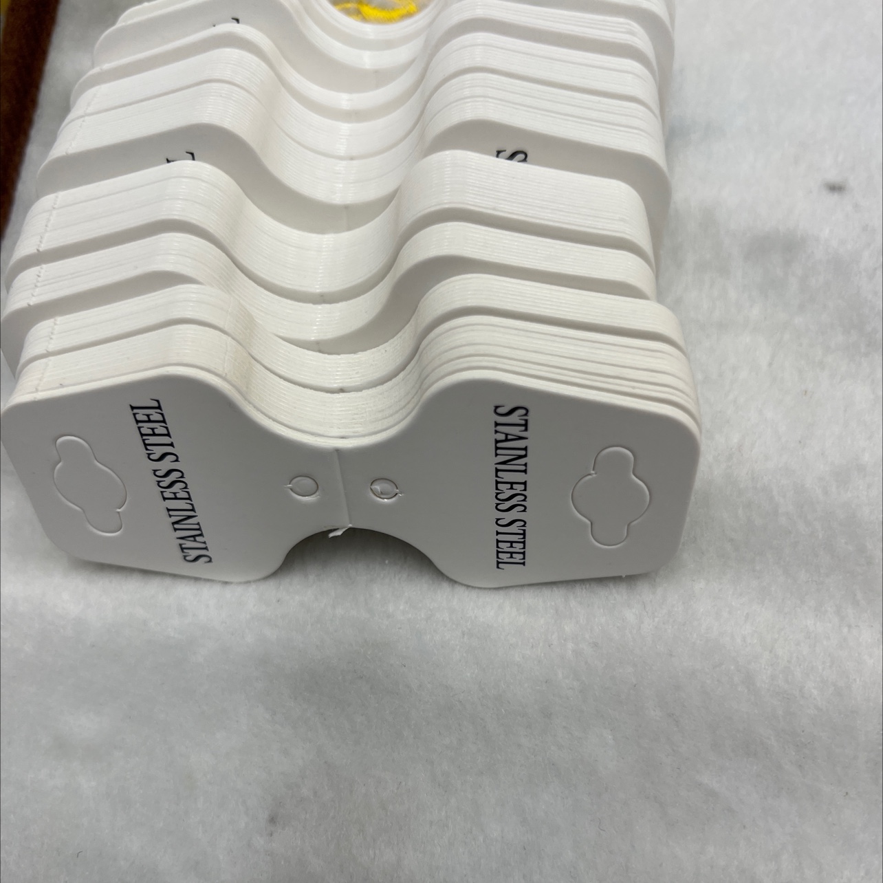 项链折叠卡片,白，流行饰品字样详情图5