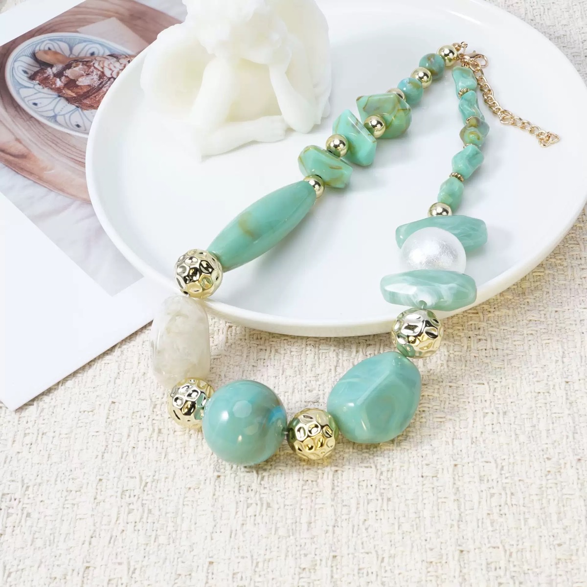 钛合金嘻哈古巴项链