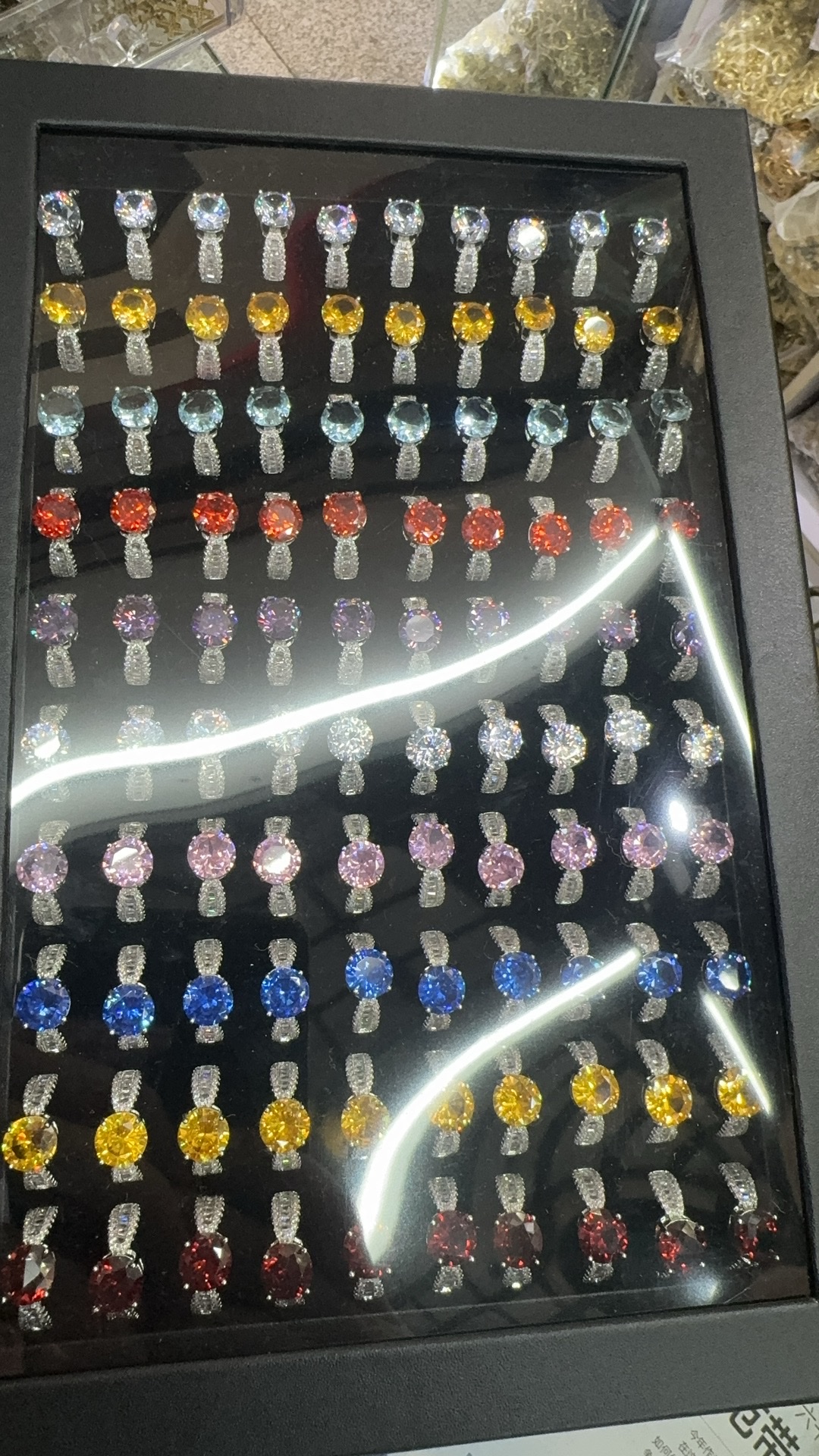 戒指白底实物图