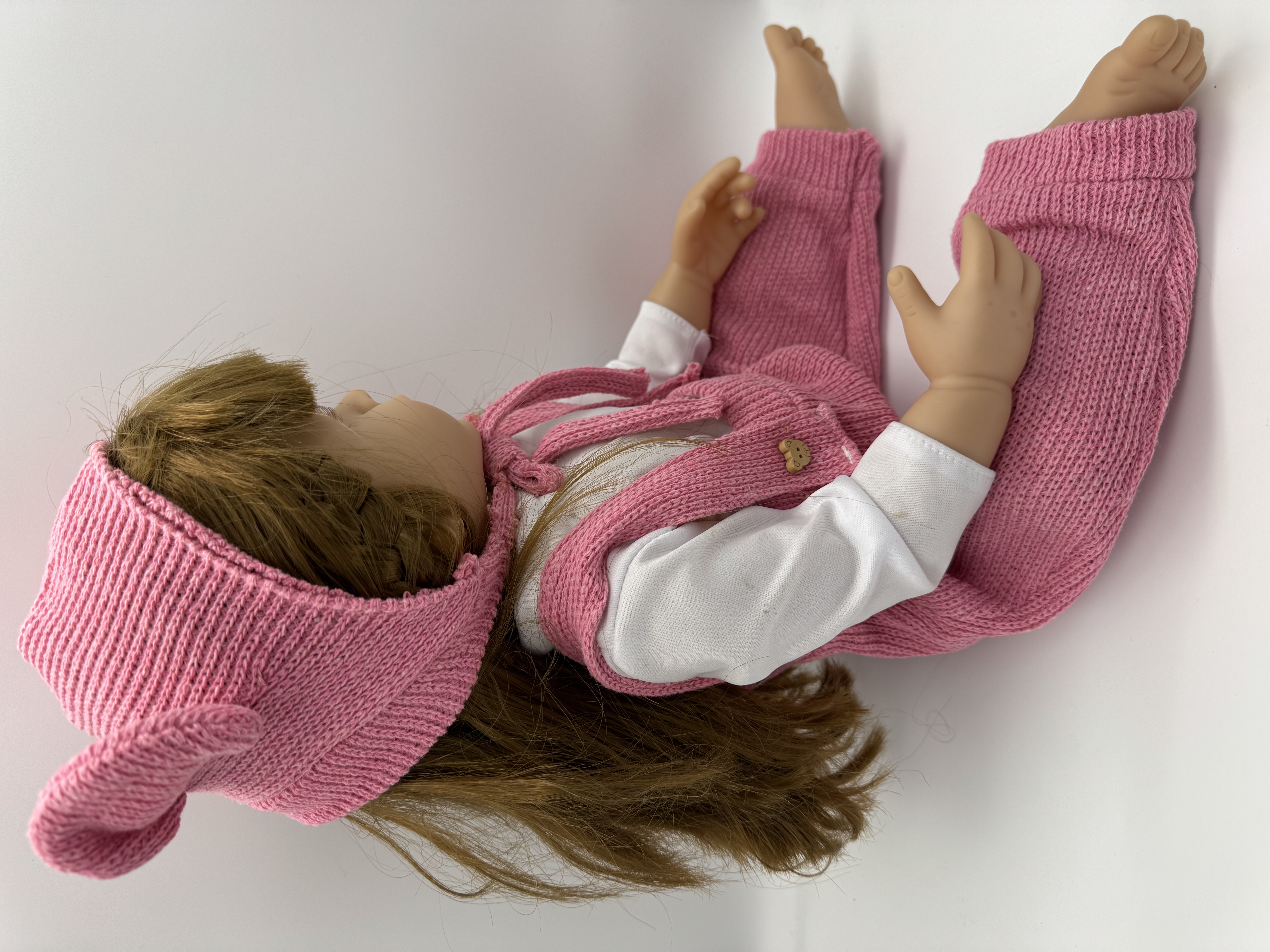 搪胶娃娃55公分细节图