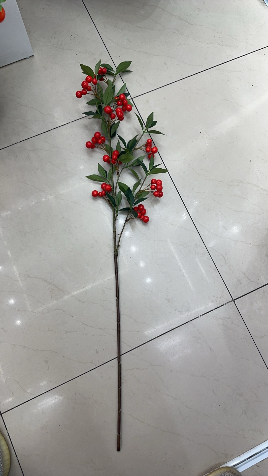 国外圣诞节假花小摆件防腐防雨户外装饰