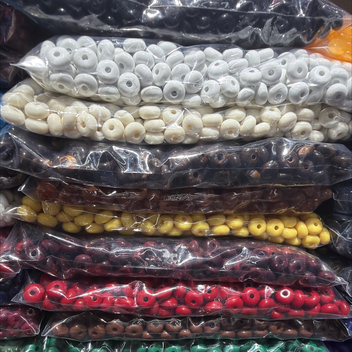 多色单色车轮珠产品图