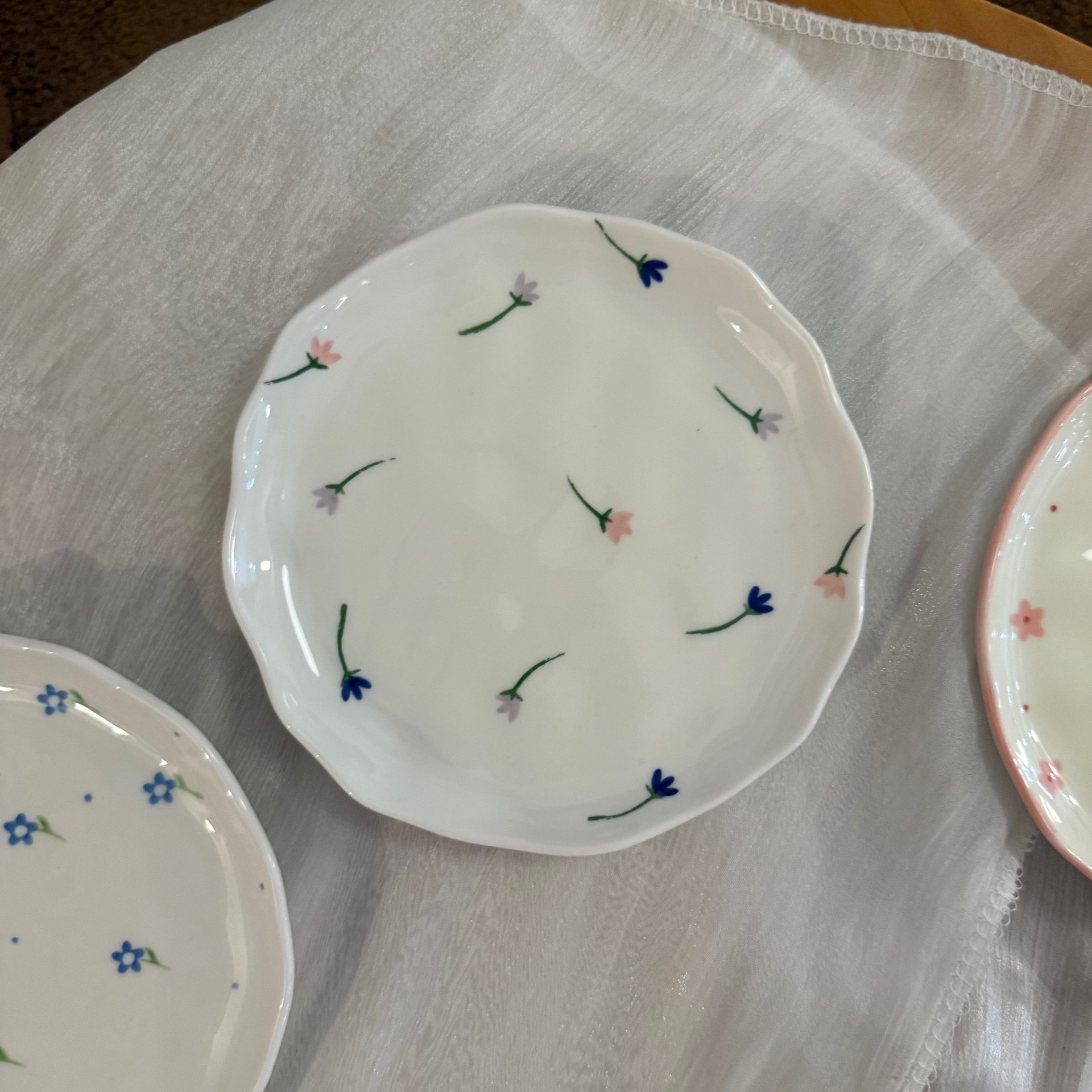 日式手绘碗盘陶瓷餐具可爱厨房用具餐具详情图6