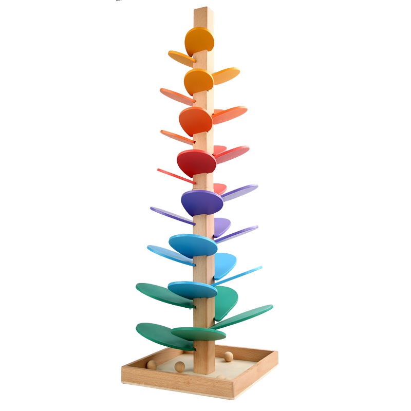 Foreign trade Rainbow Music Tree Educational Toy, colorful disassembly and assembly ball game, Cognitive Early education Fun Assembly building block tree Application Scenario