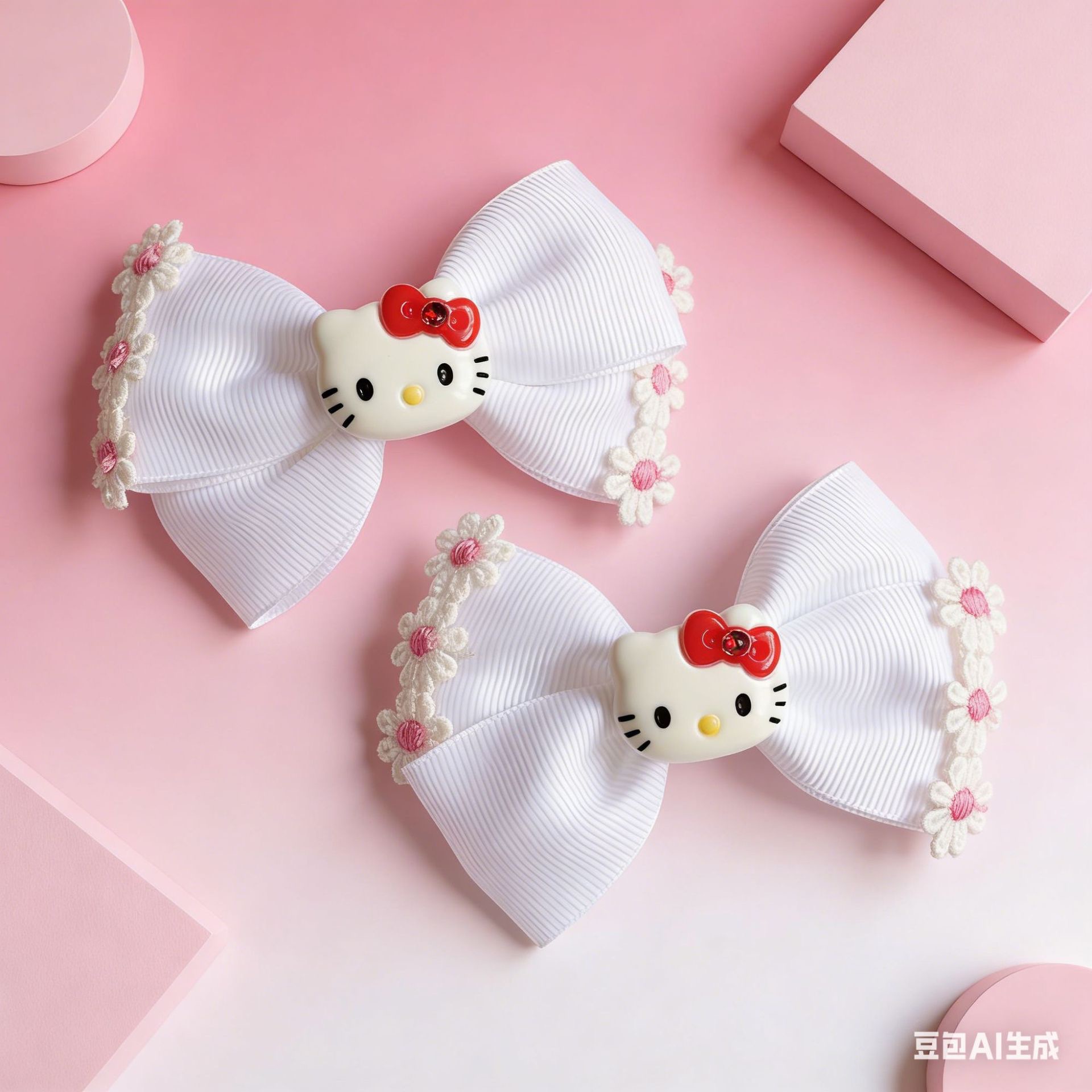 Amazon's best-selling acrylic children's hair clips, headwear, disposable rubber bands, cute hair accessories, and girls' products detail image 2